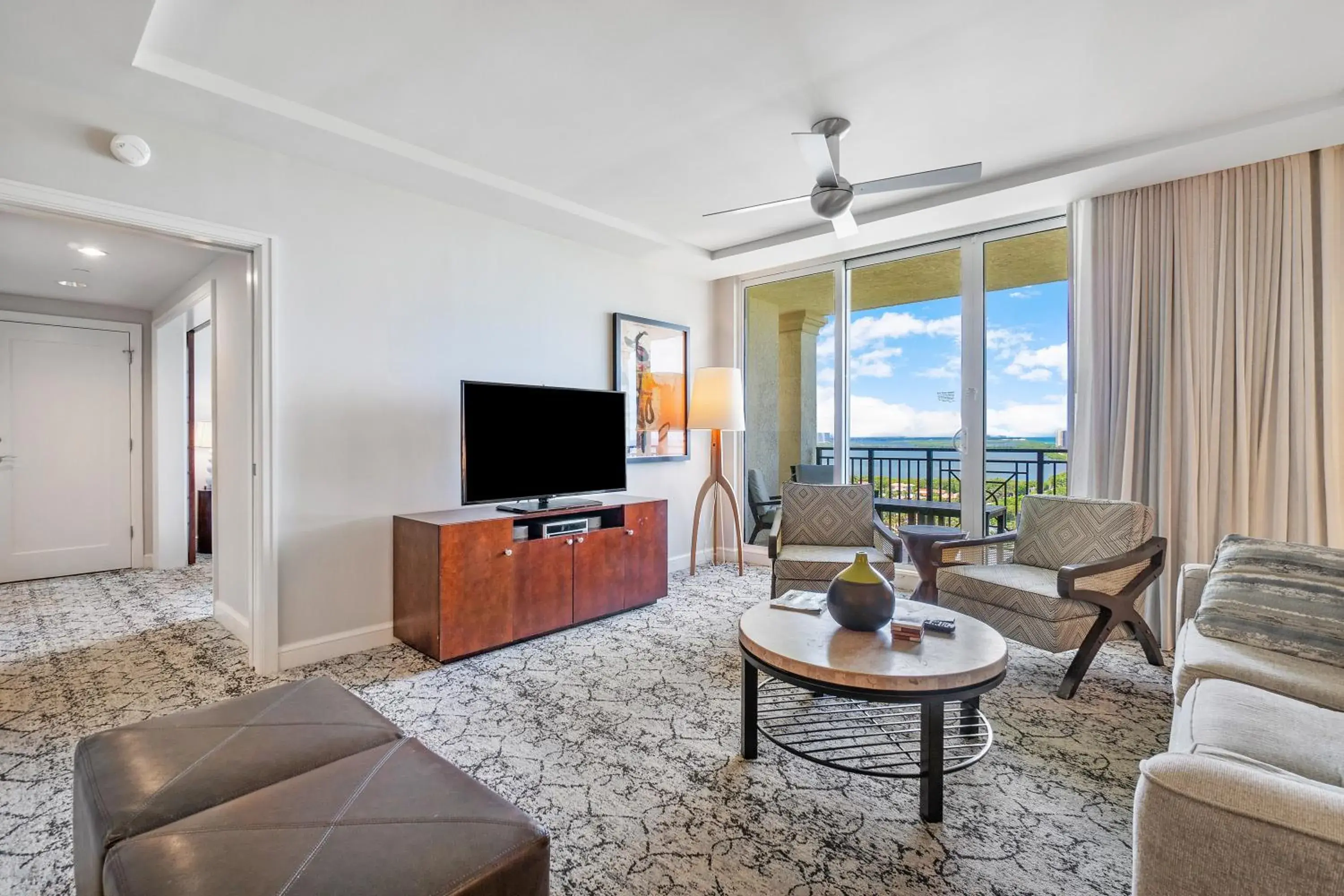 Seating Area in Palm Beach Singer Island Resort & Spa Luxury Suites