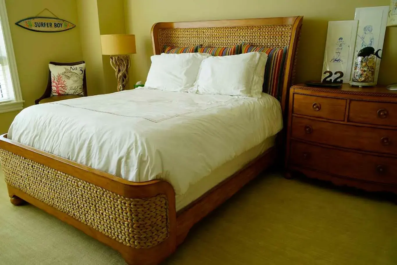 Bed in Palm Beach Singer Island Resort & Spa Luxury Suites