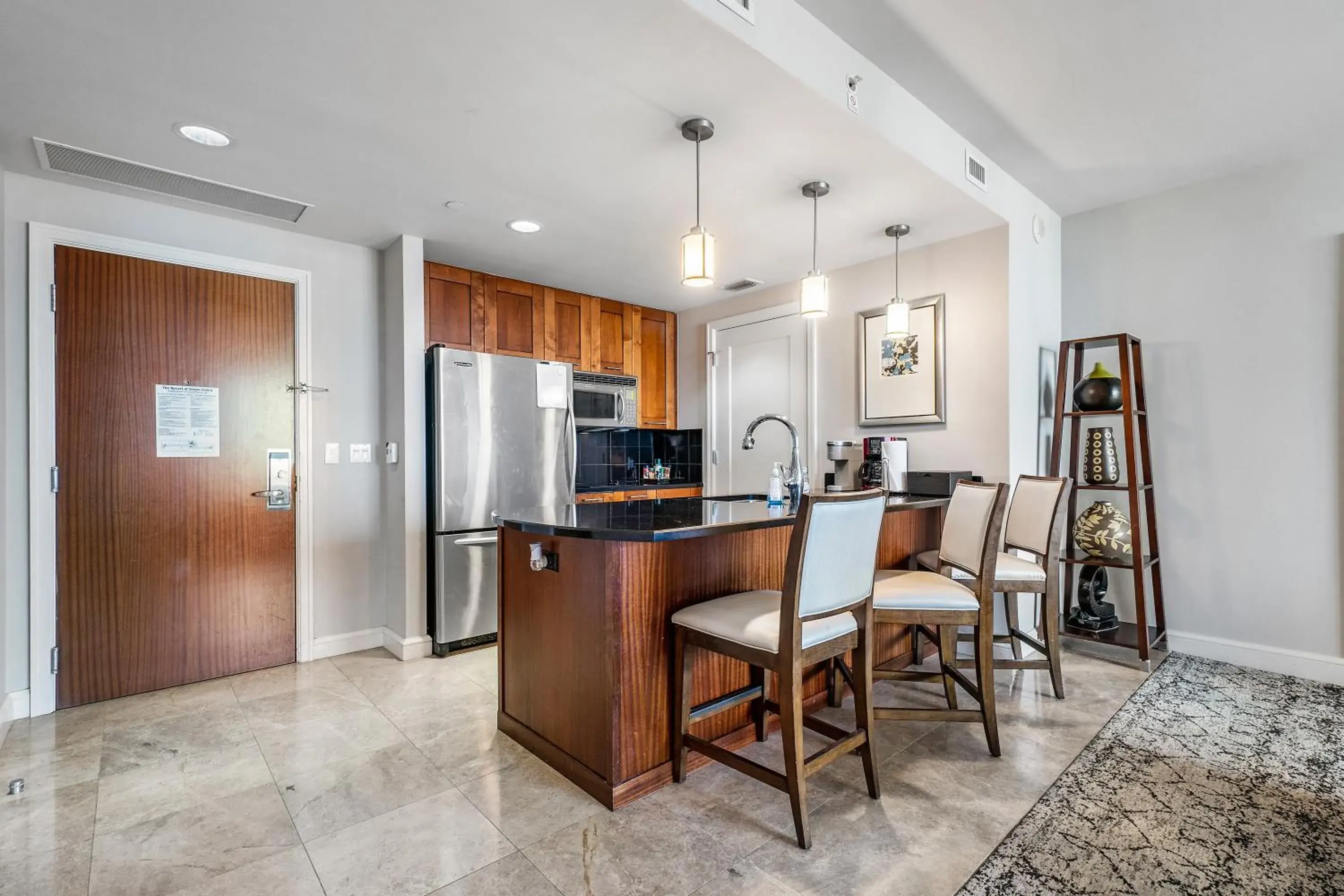 Kitchen/Kitchenette in Palm Beach Singer Island Resort & Spa Luxury Suites