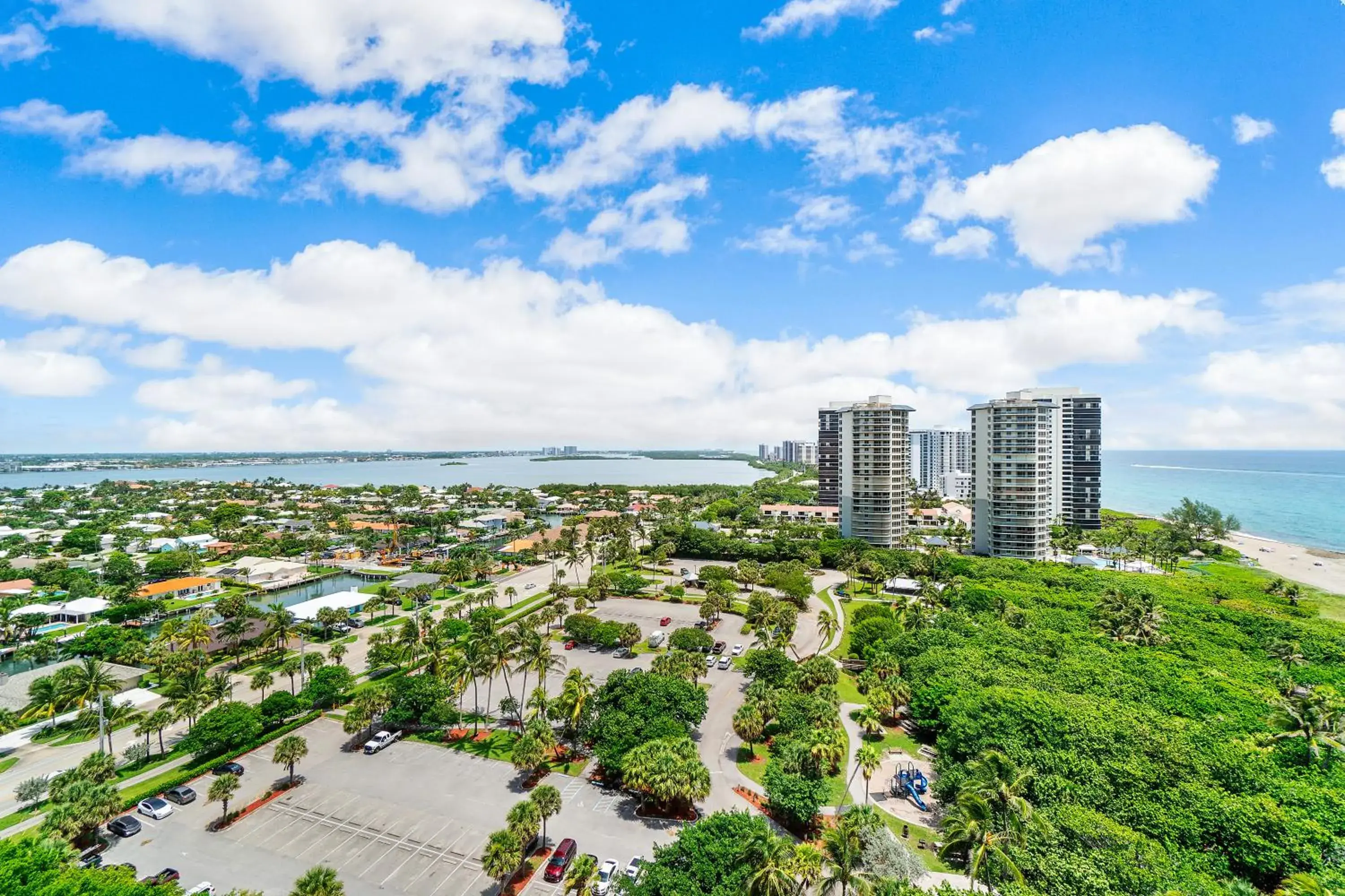 Bird's-eye View in Palm Beach Singer Island Resort & Spa Luxury Suites