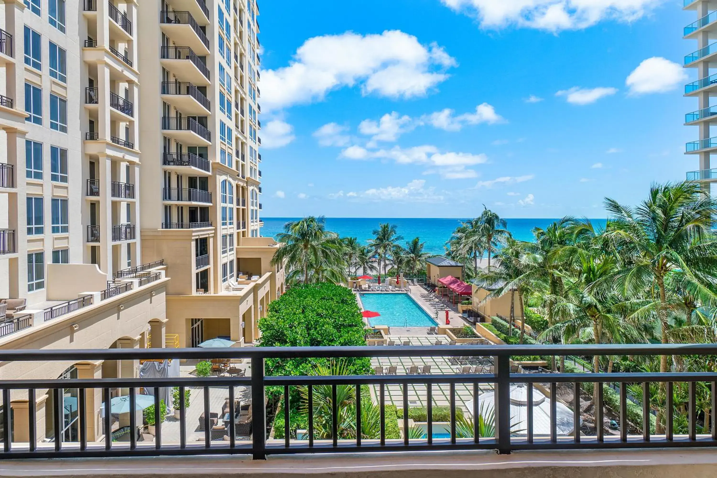 Pool View in Palm Beach Singer Island Resort & Spa Luxury Suites