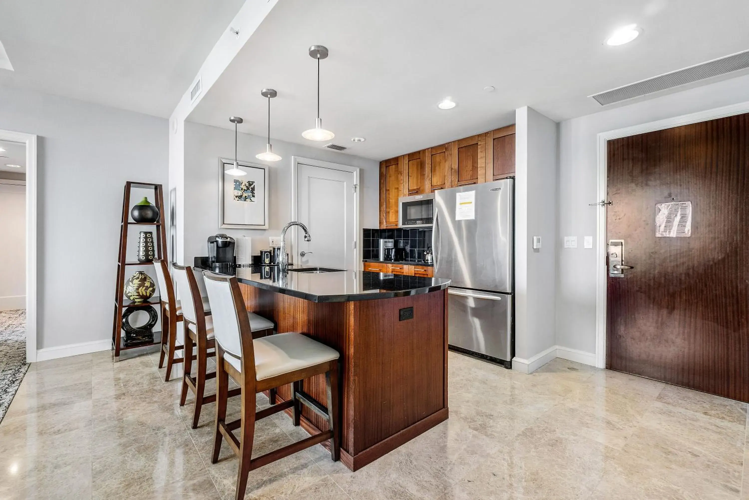 Kitchen/Kitchenette in Palm Beach Singer Island Resort & Spa Luxury Suites