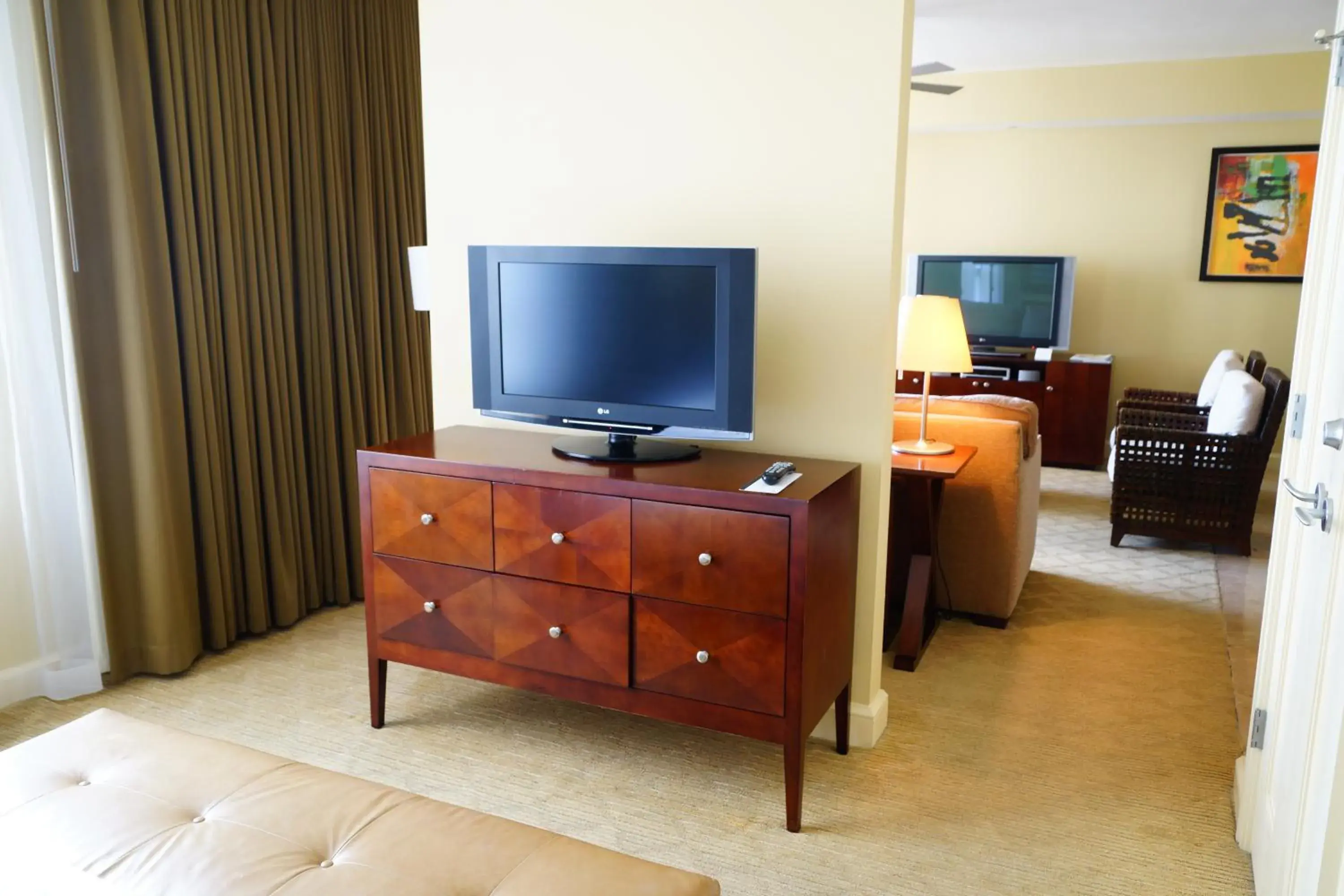 TV/Entertainment Center in Palm Beach Singer Island Resort & Spa Luxury Suites