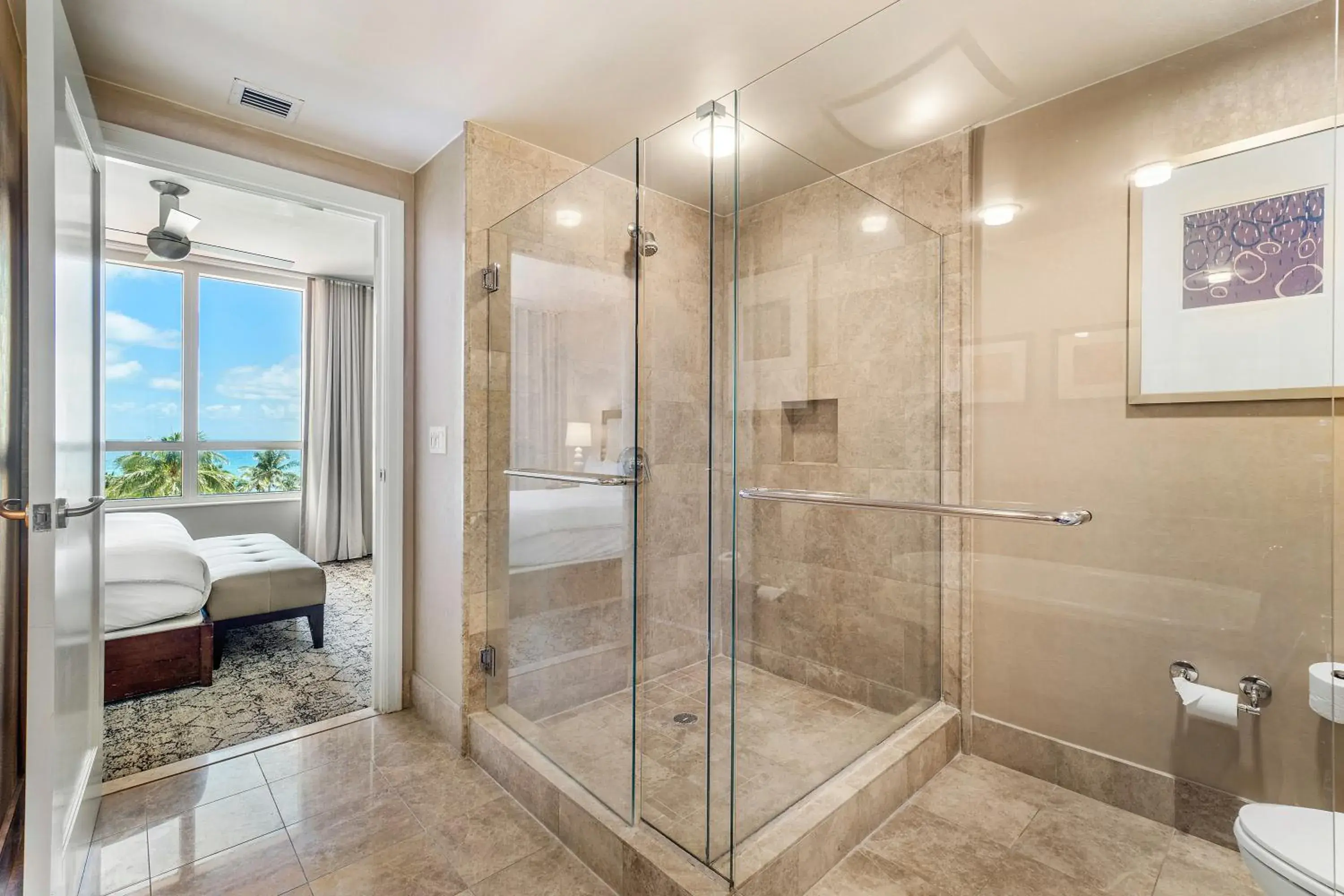 Bathroom in Palm Beach Singer Island Resort & Spa Luxury Suites