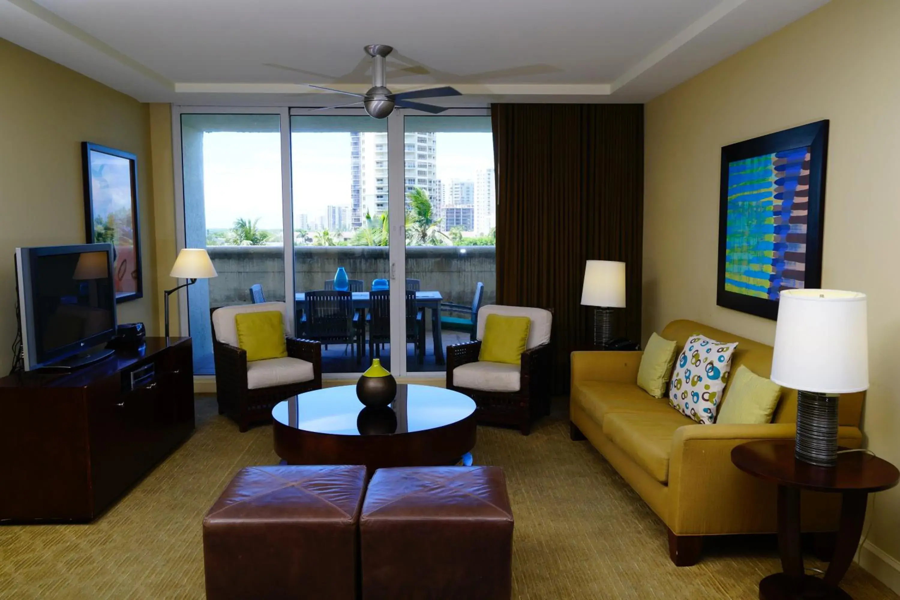 Seating Area in Palm Beach Singer Island Resort & Spa Luxury Suites