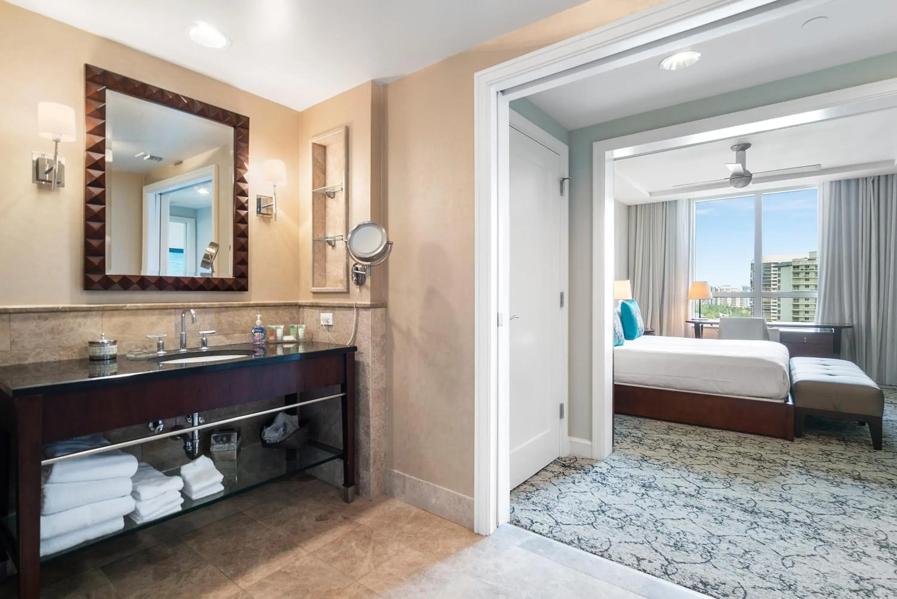 Bathroom in Palm Beach Singer Island Resort & Spa Luxury Suites