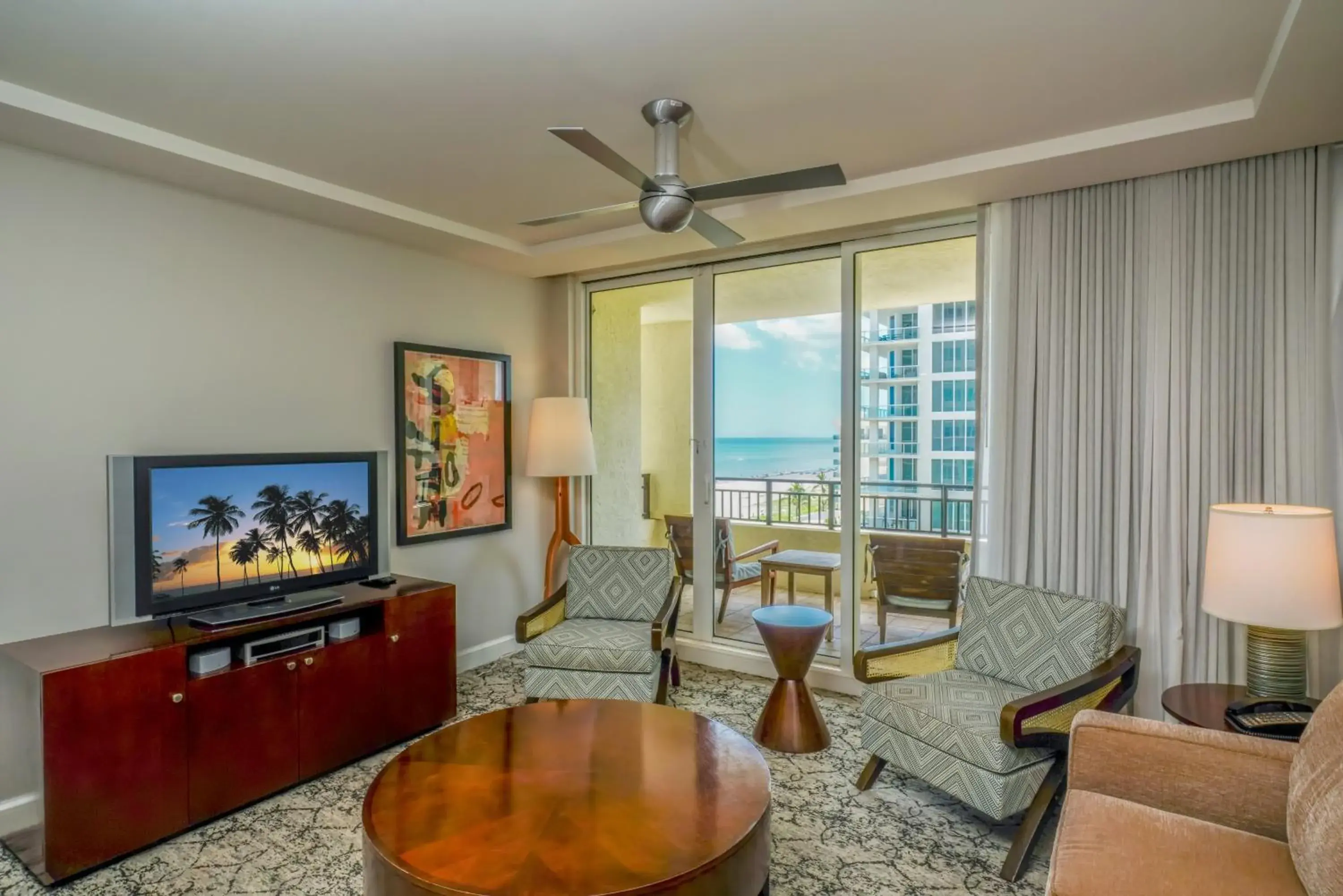 Seating Area in Palm Beach Singer Island Resort & Spa Luxury Suites