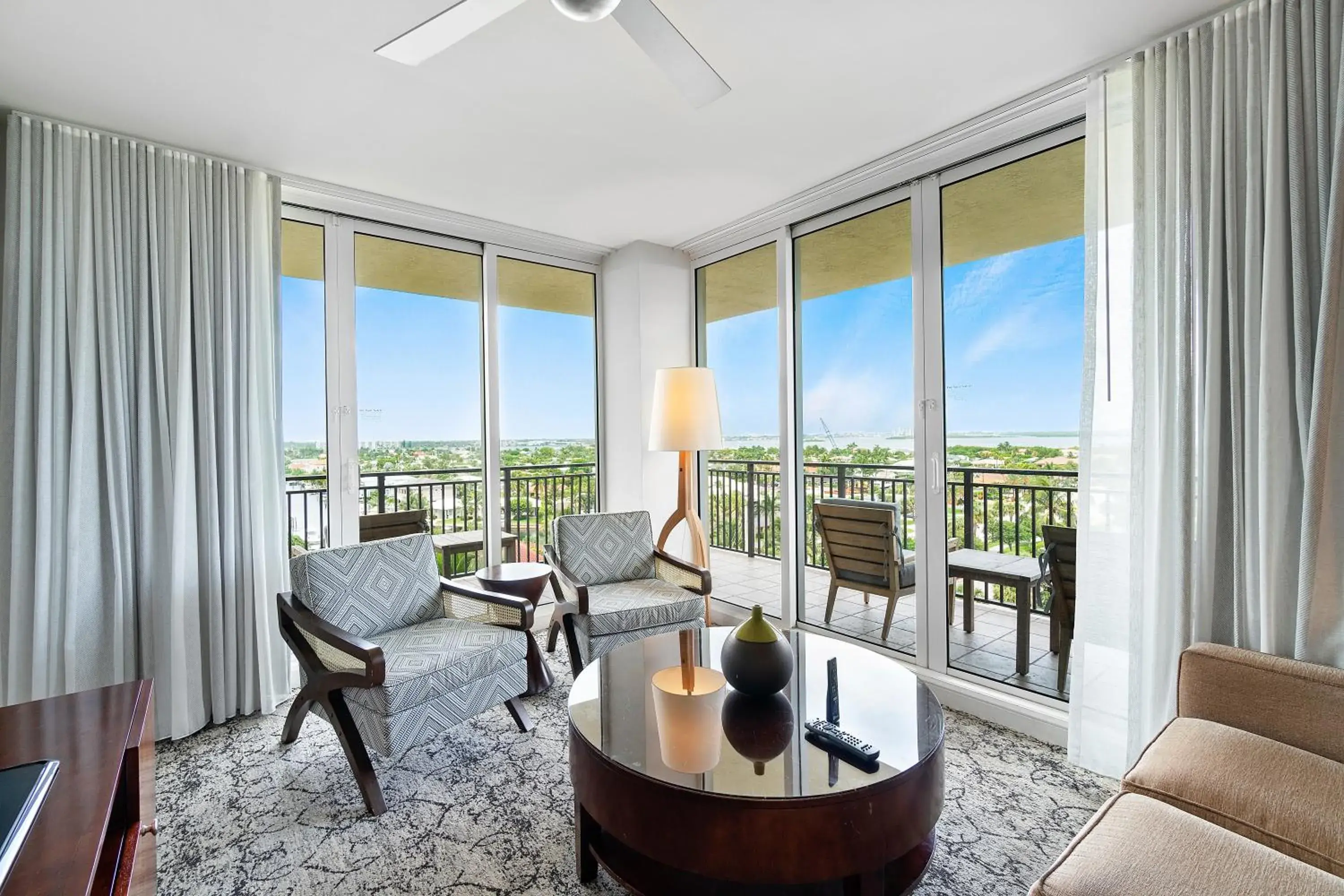 Seating Area in Palm Beach Singer Island Resort & Spa Luxury Suites