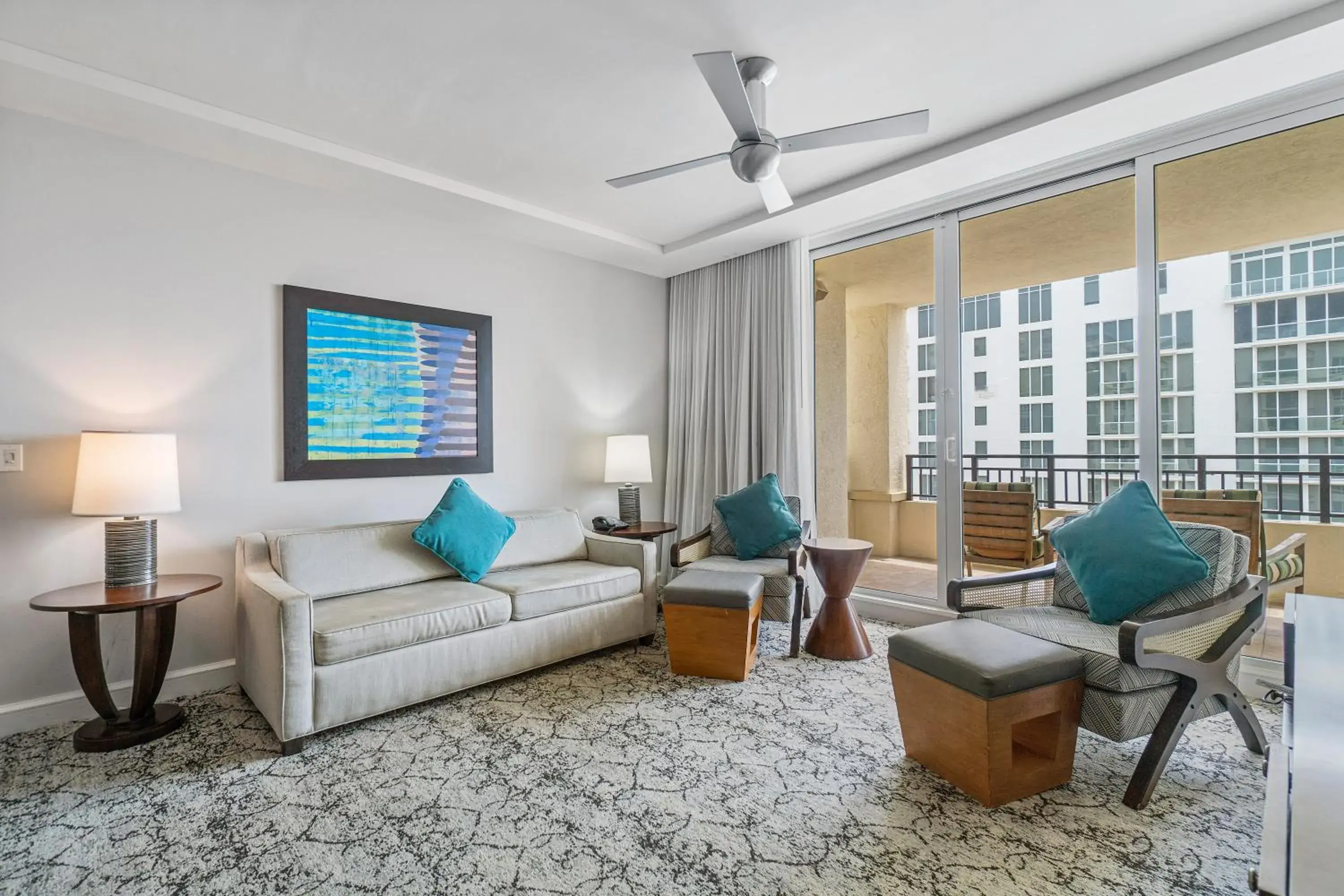 Seating Area in Palm Beach Singer Island Resort & Spa Luxury Suites