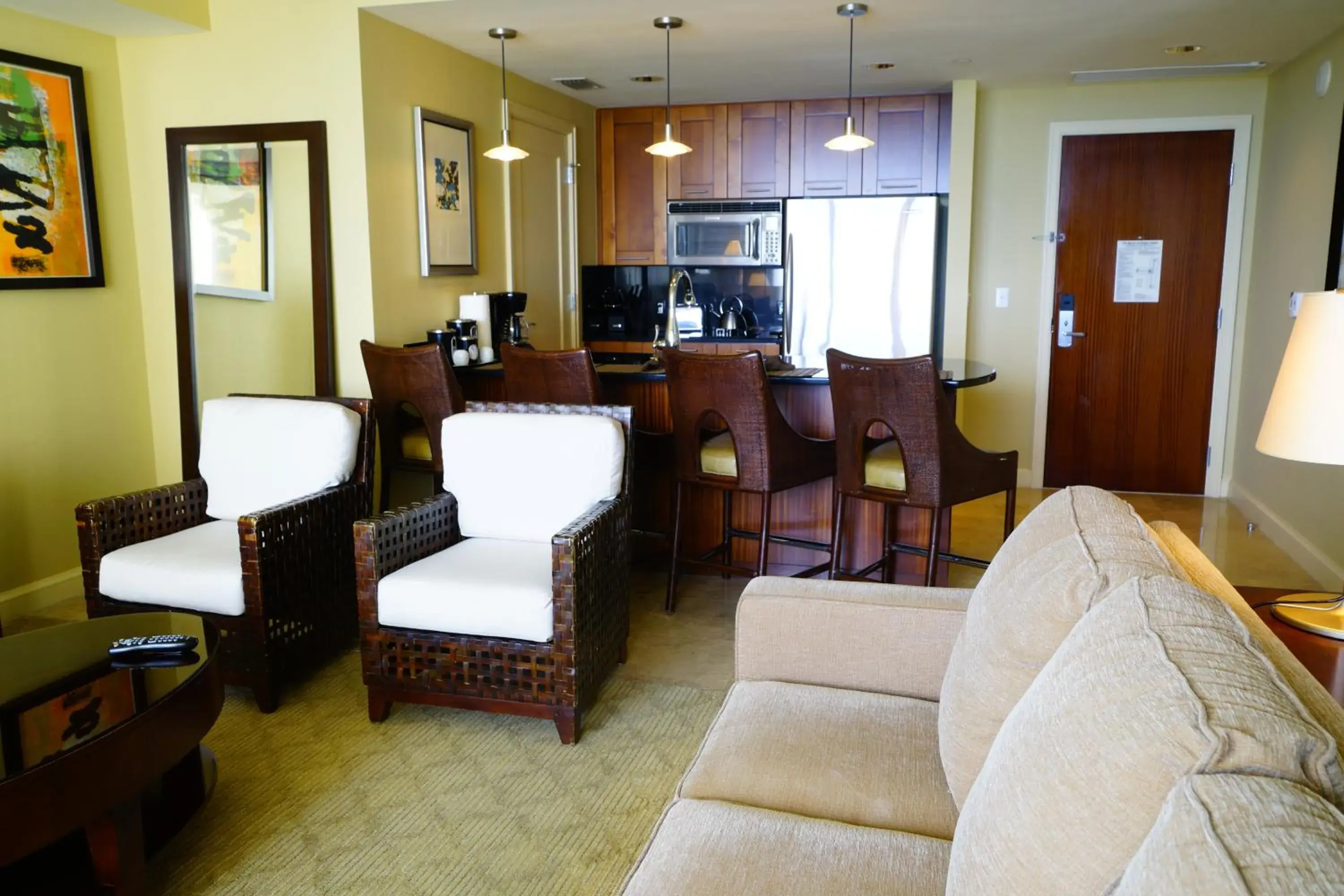 Seating Area in Palm Beach Singer Island Resort & Spa Luxury Suites