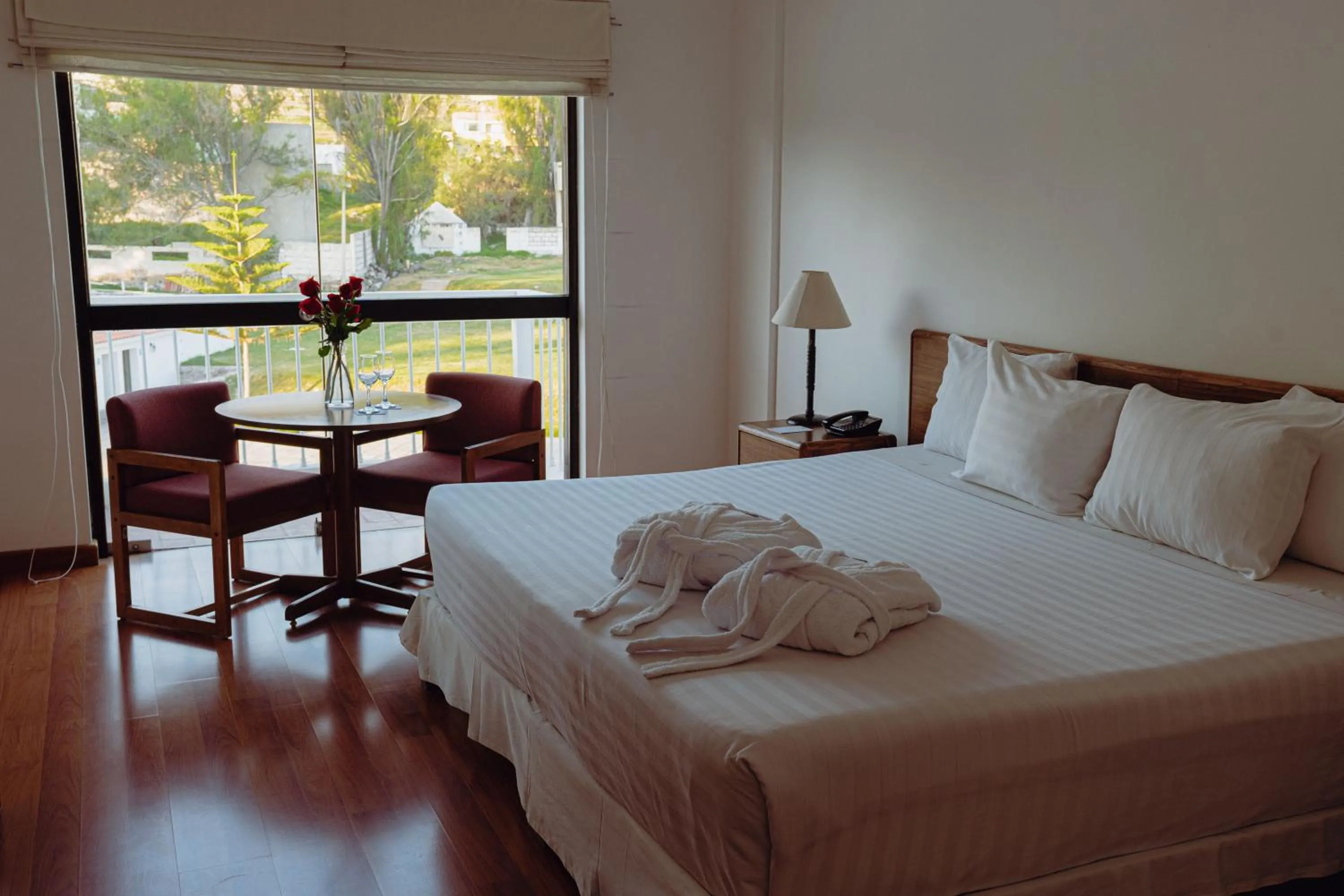 Bed in BTH Hotel Arequipa Lake