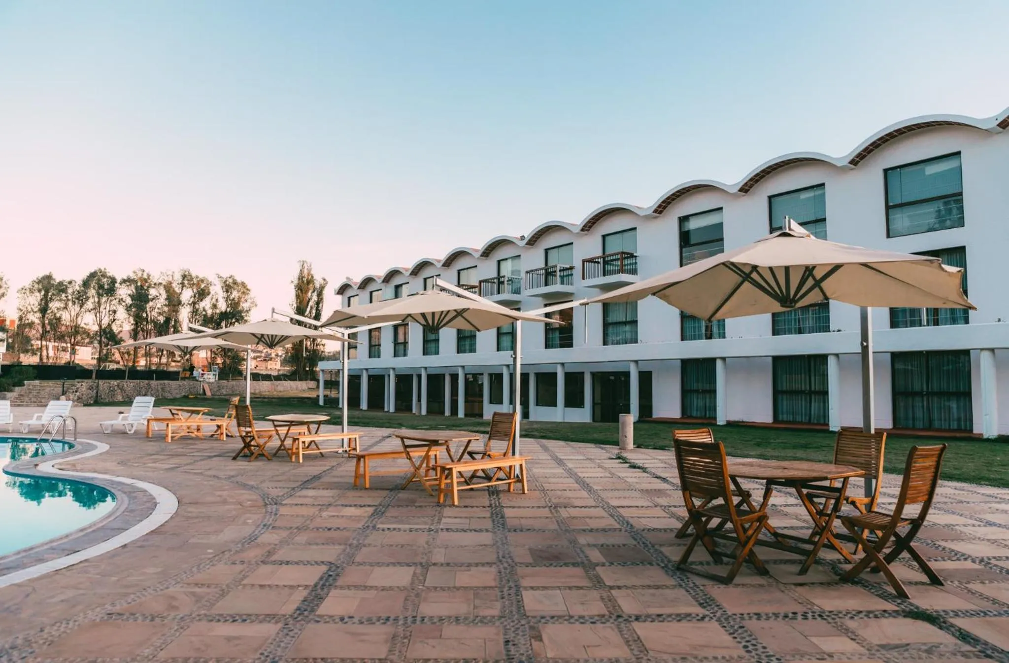 Property building in BTH Hotel Arequipa Lake