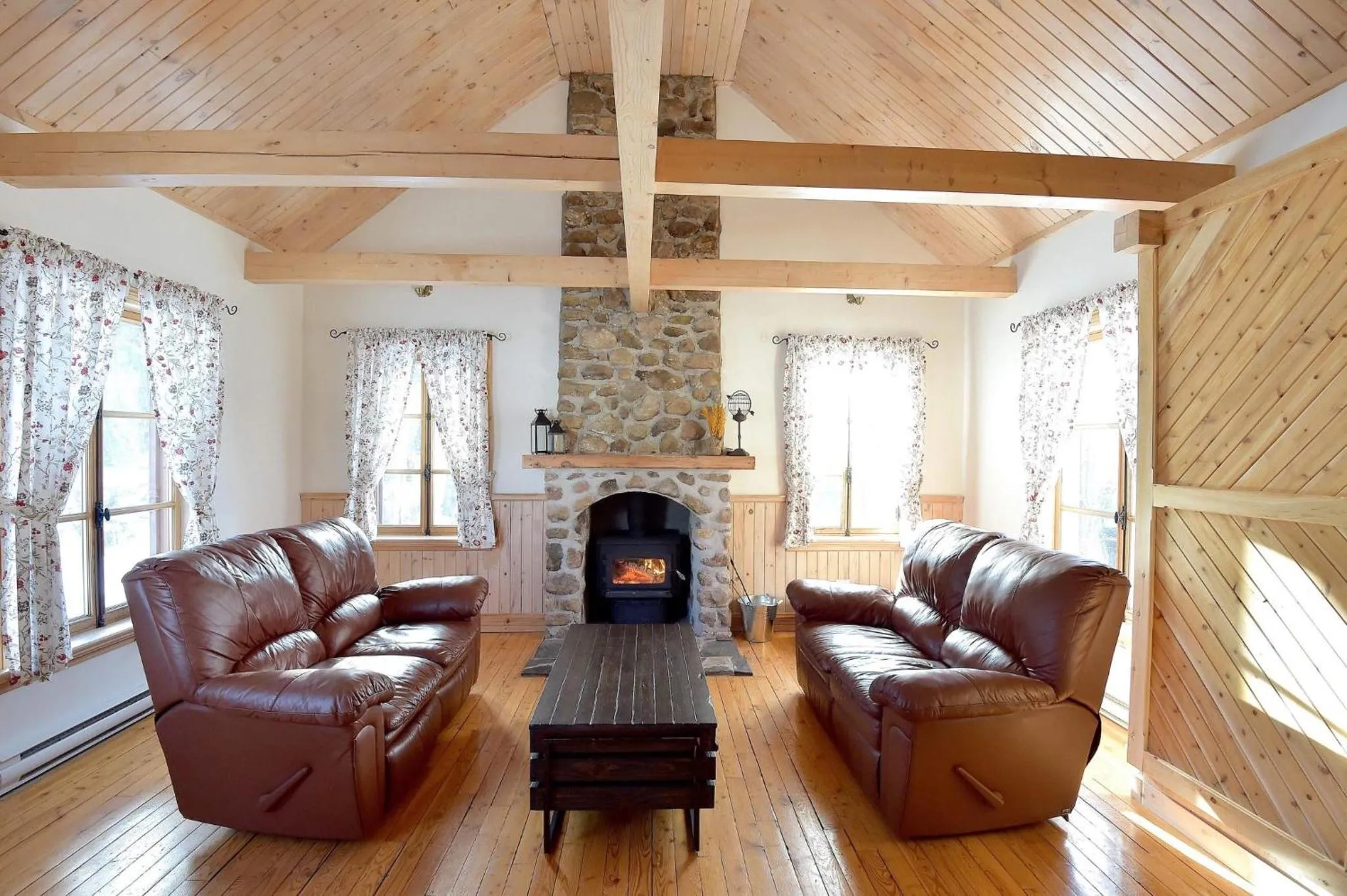Living room in Le Champ Perché