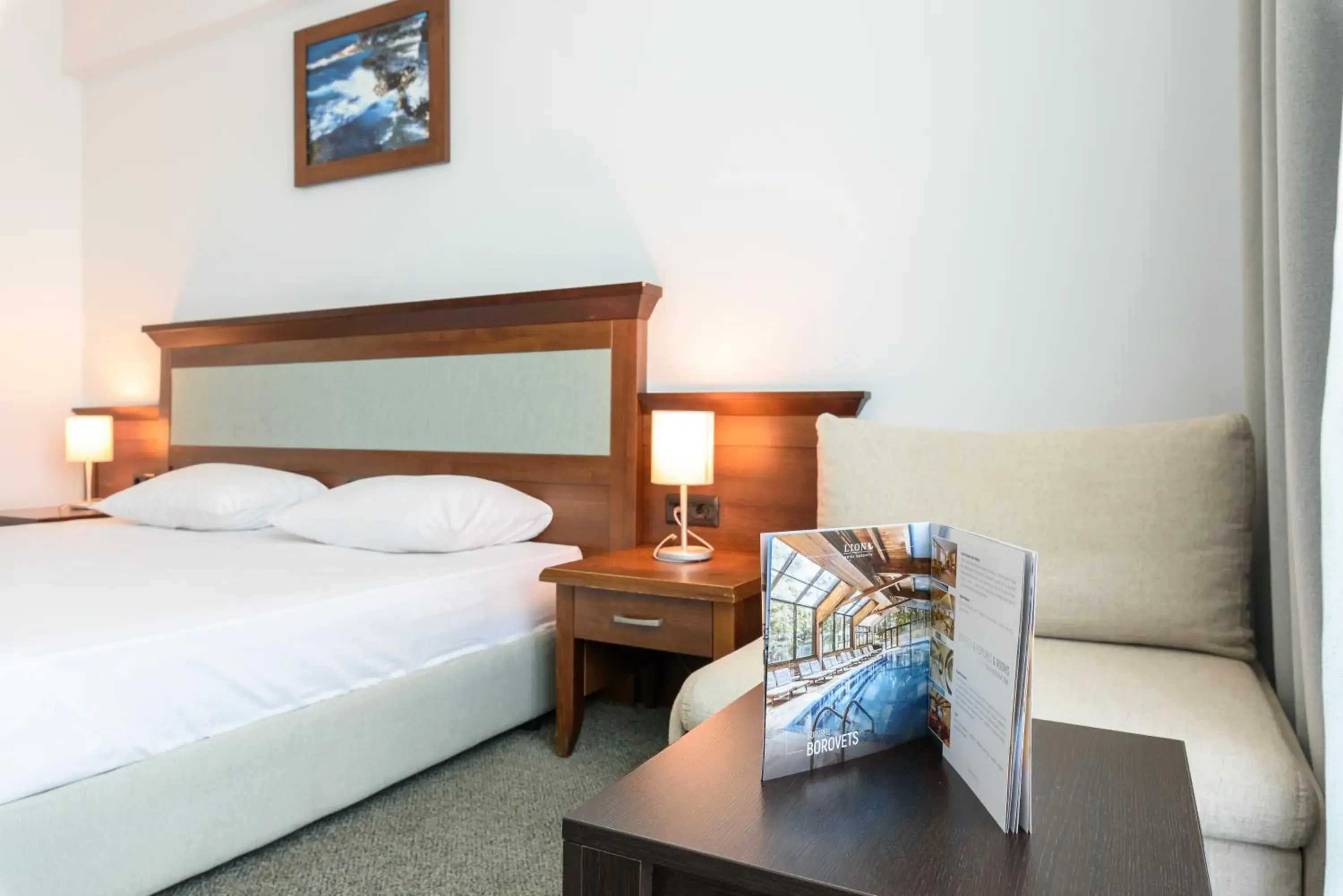 Bedroom in Lion Sunny Beach Hotel Bedroom in Lion Sunny Beach Hotel