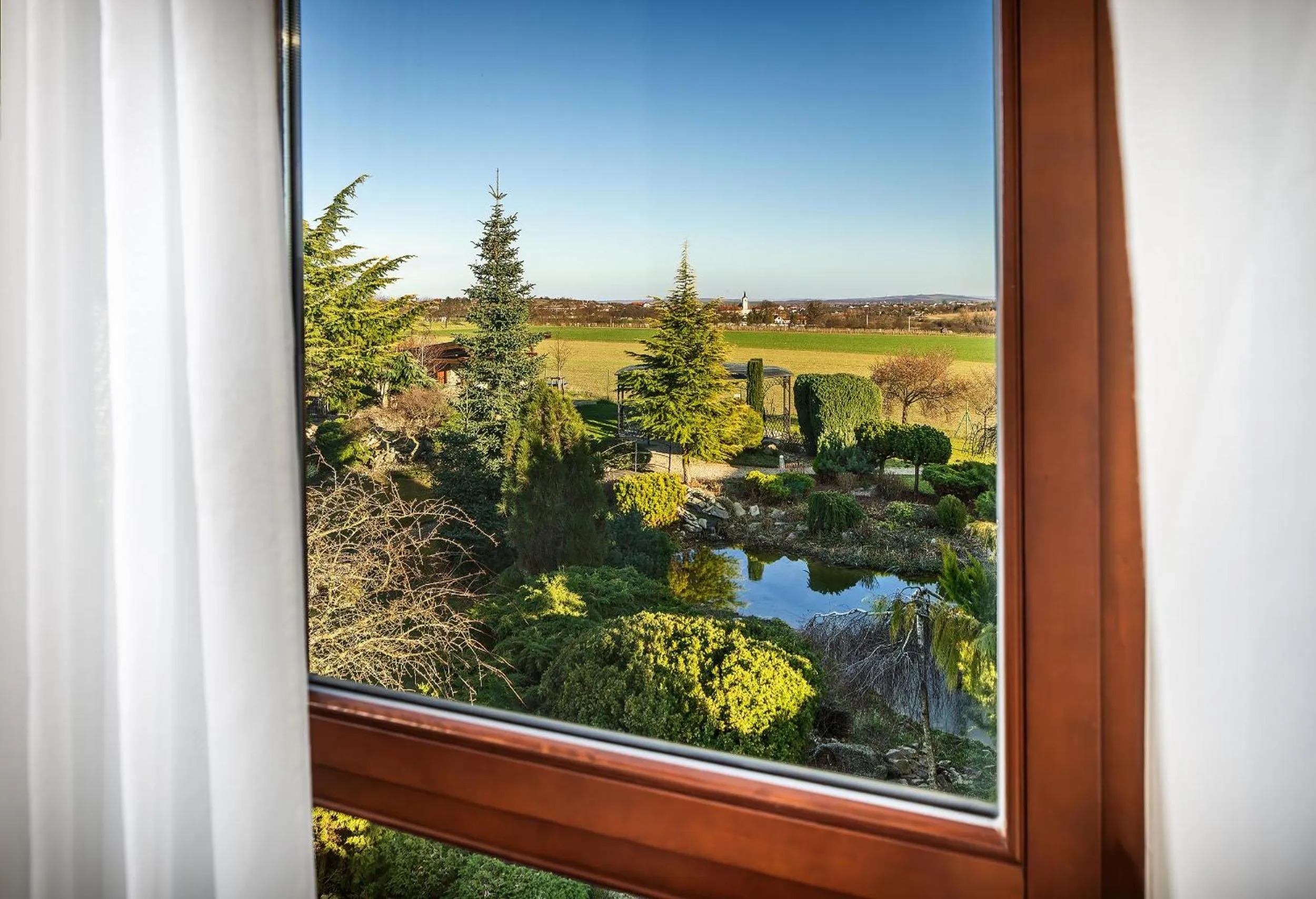 Garden view in Wellness Hotel Happy Star