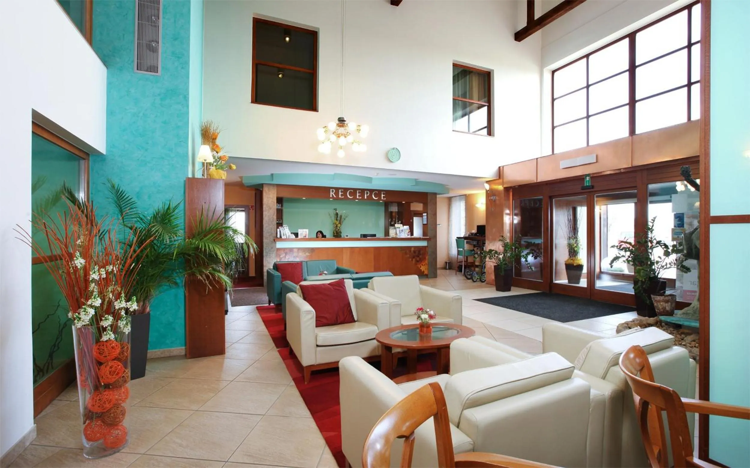 Lobby or reception in Wellness Hotel Happy Star