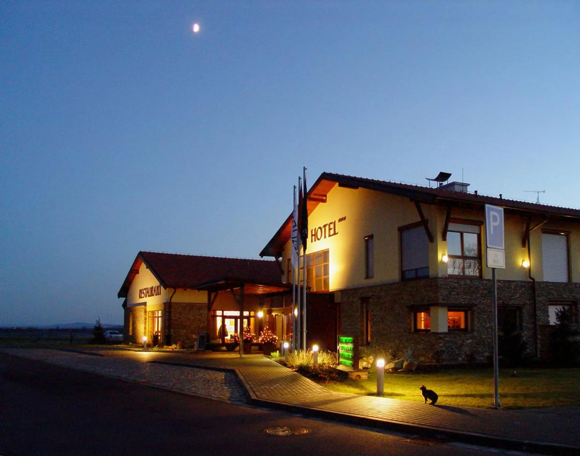 Facade/entrance in Wellness Hotel Happy Star