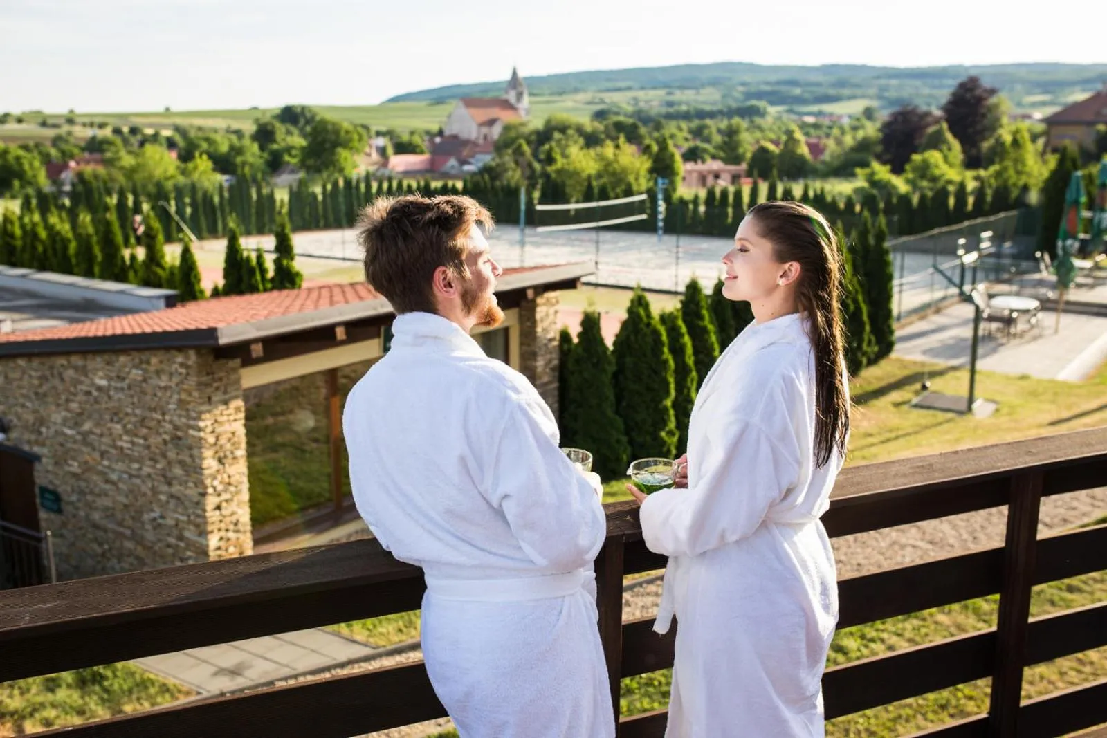 Balcony/Terrace in Wellness Hotel Happy Star