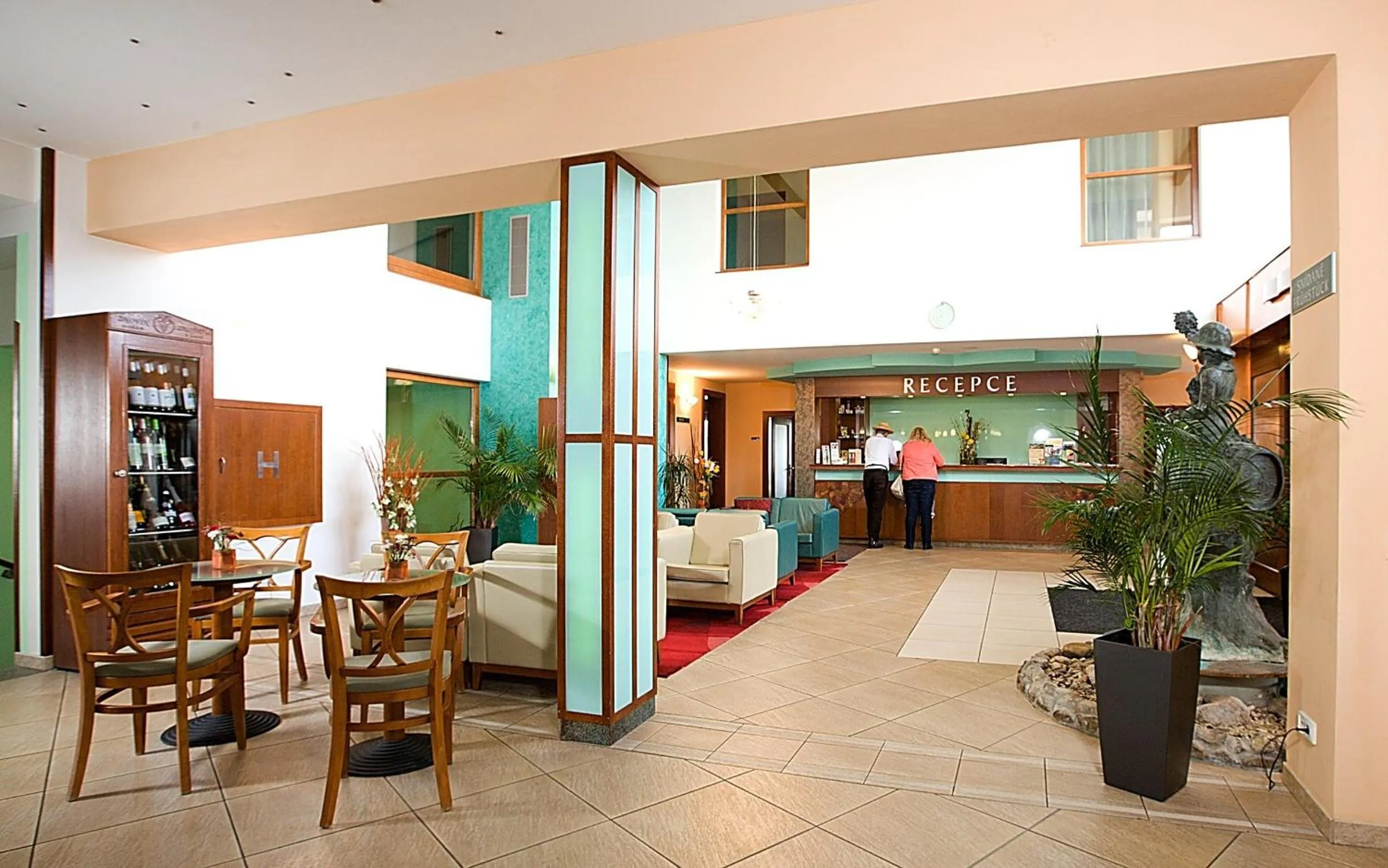 Lobby or reception in Wellness Hotel Happy Star