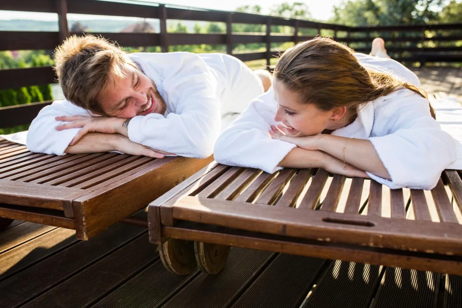 Swimming pool in Wellness Hotel Happy Star
