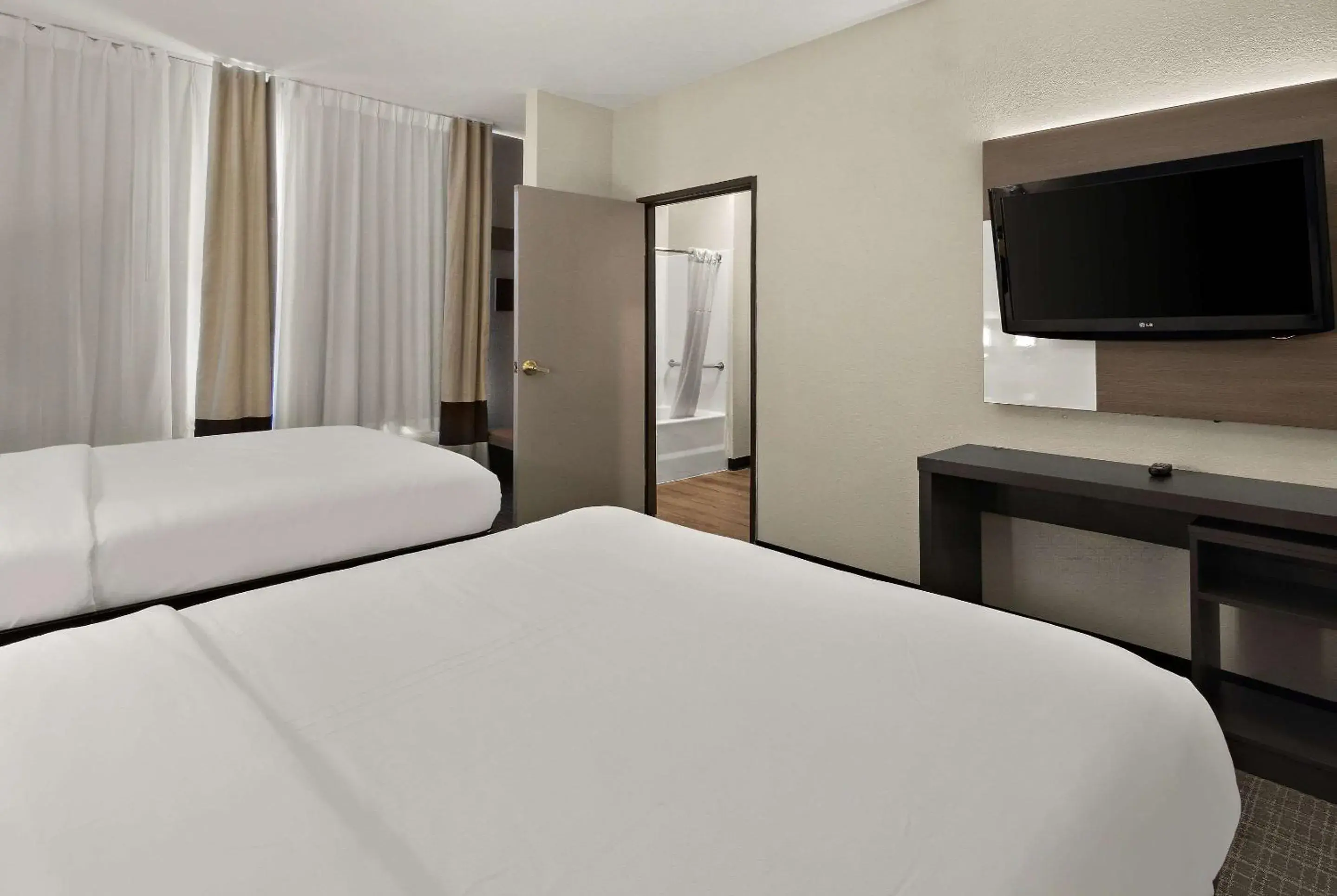 Bedroom, Bed in Comfort Suites Fort Worth North Fossil Creek Bedroom, Bed in Comfort Suites Fort Worth North Fossil Creek