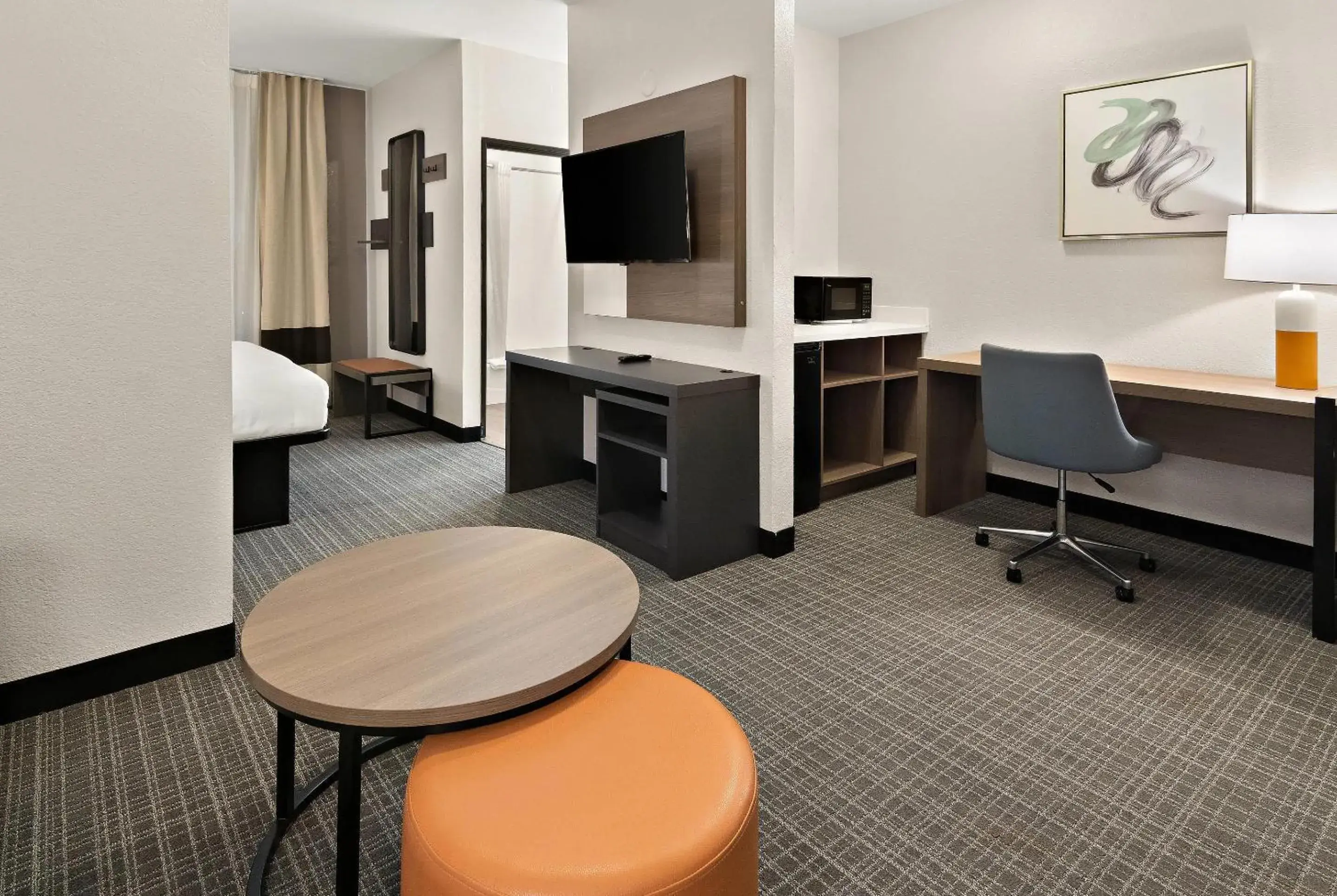 Bedroom in Comfort Suites Fort Worth North Fossil Creek Bedroom in Comfort Suites Fort Worth North Fossil Creek