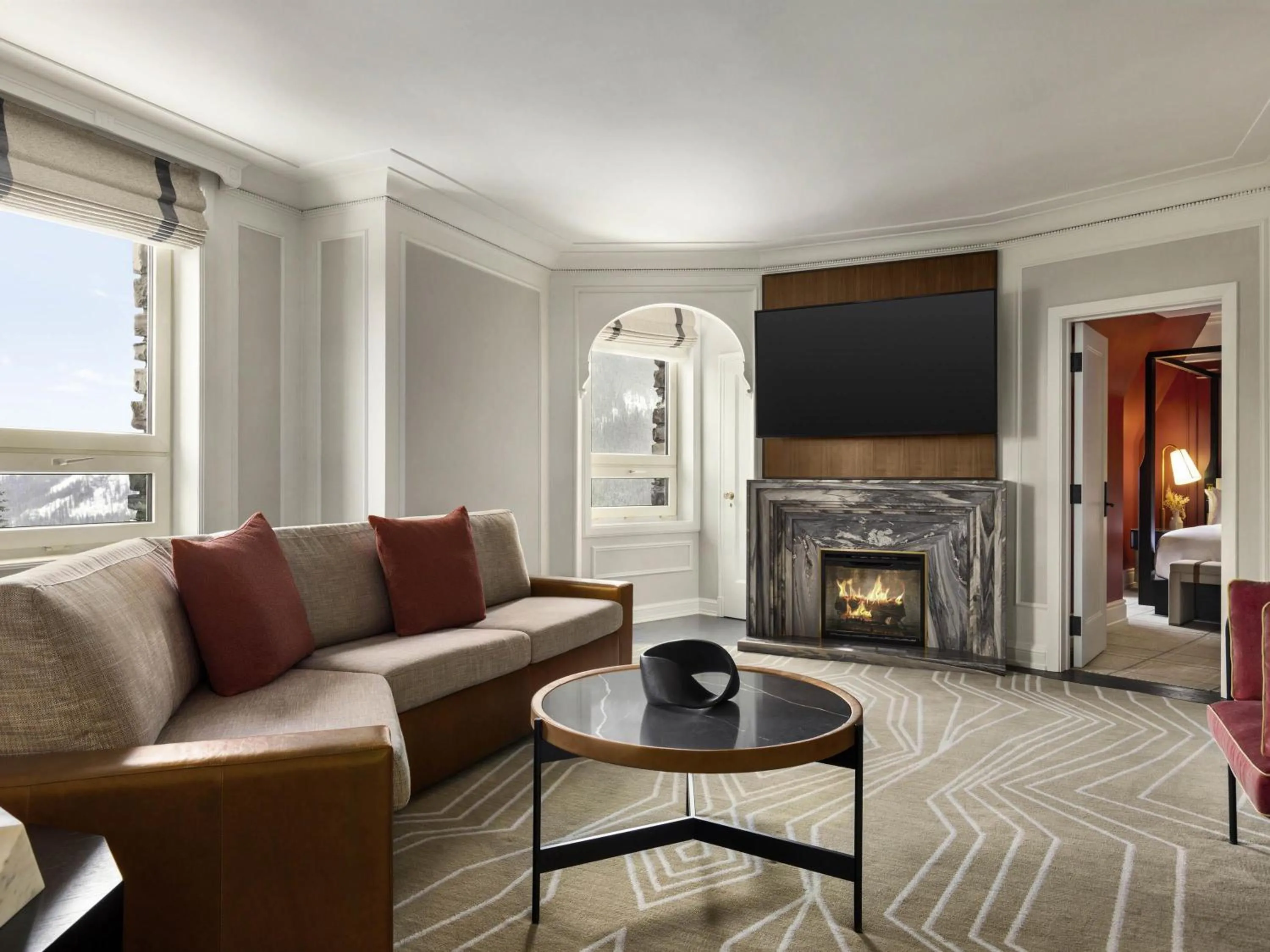 Bedroom in Fairmont Banff Springs