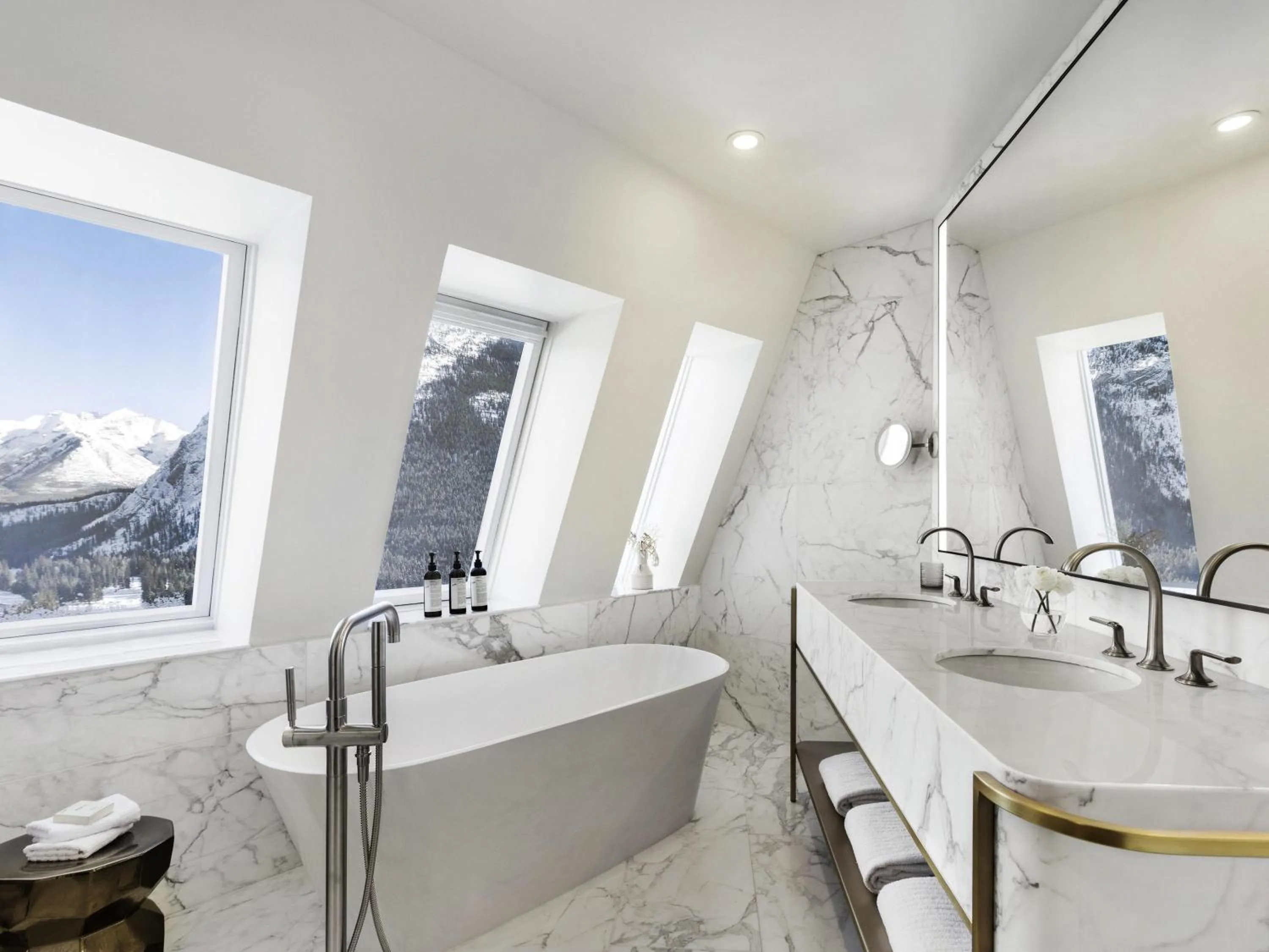 Bedroom in Fairmont Banff Springs