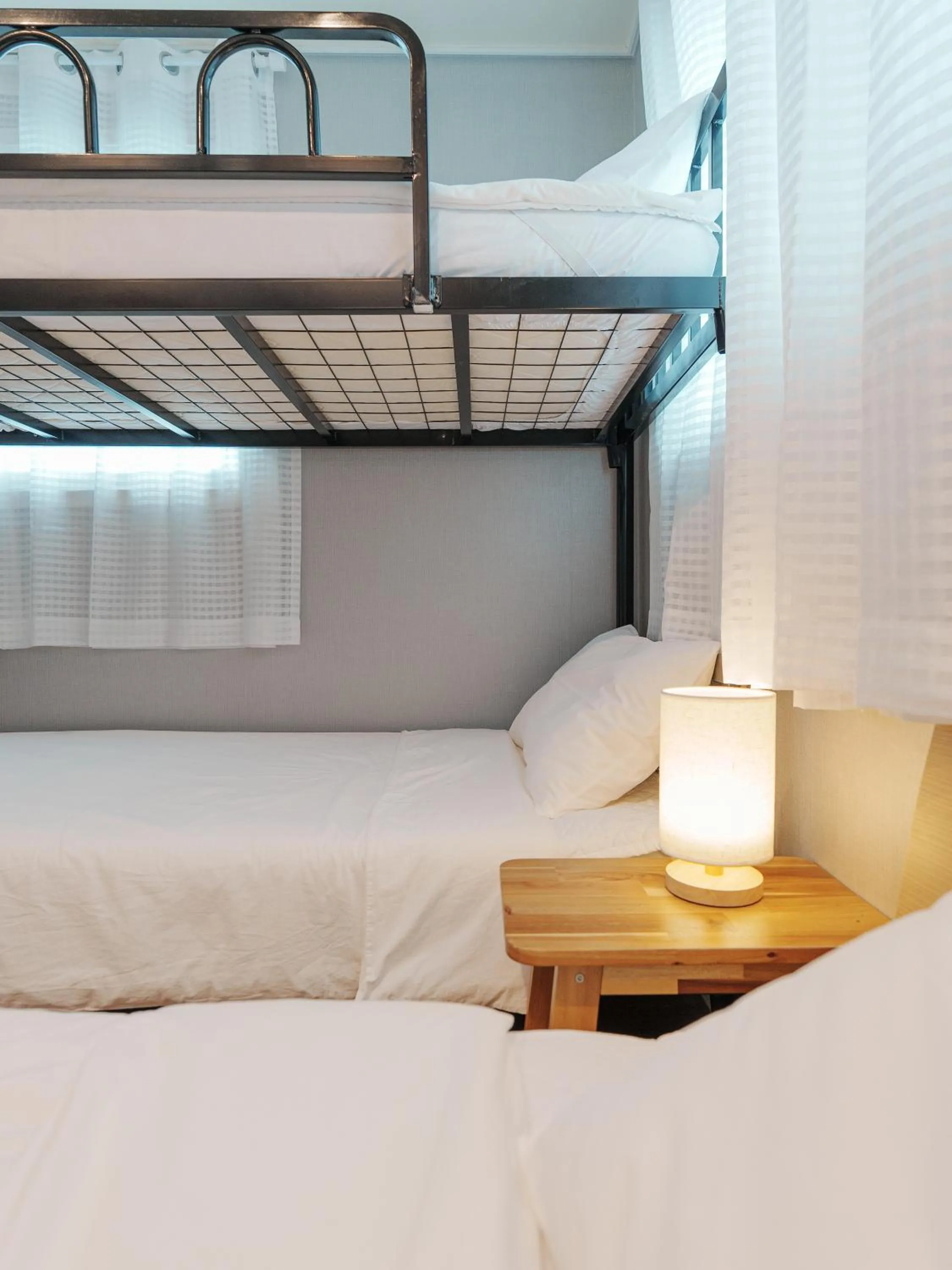 Bedroom, Bed in 인천공항 게스트하우스 레인부츠