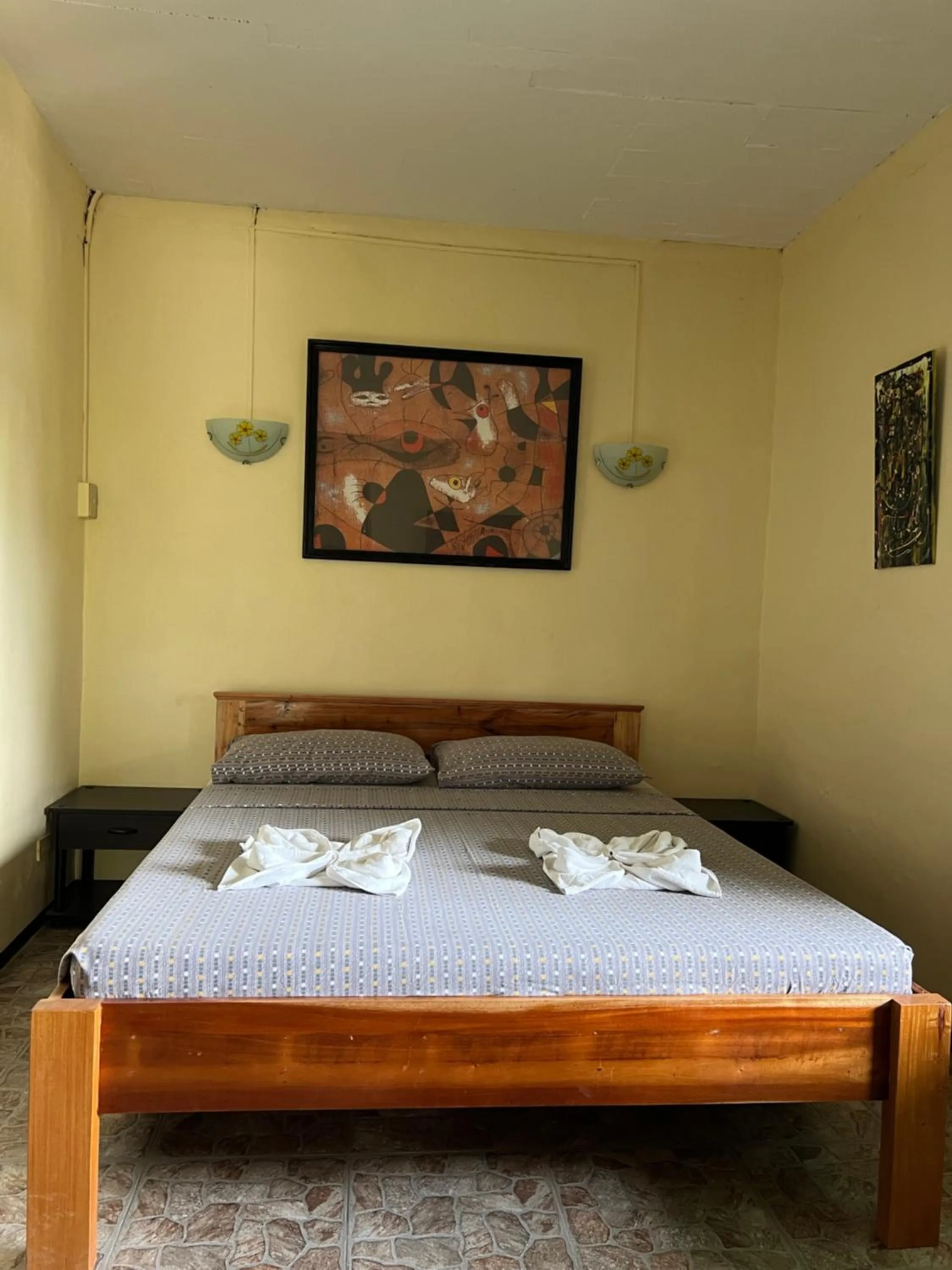 Bed in Bamboo Paradise Beach Resort