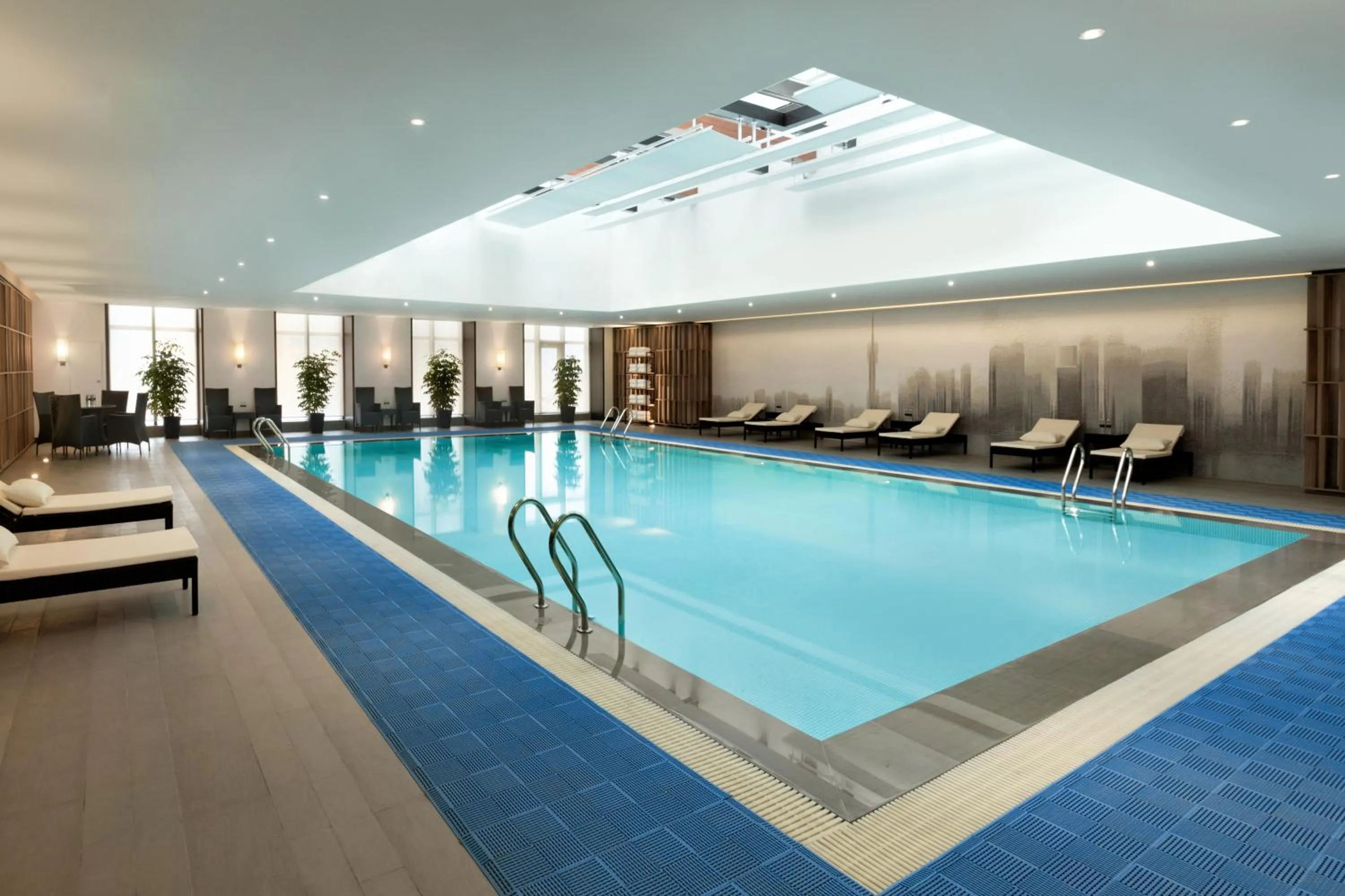 Swimming pool in Hyatt House Shanghai New Hongqiao
