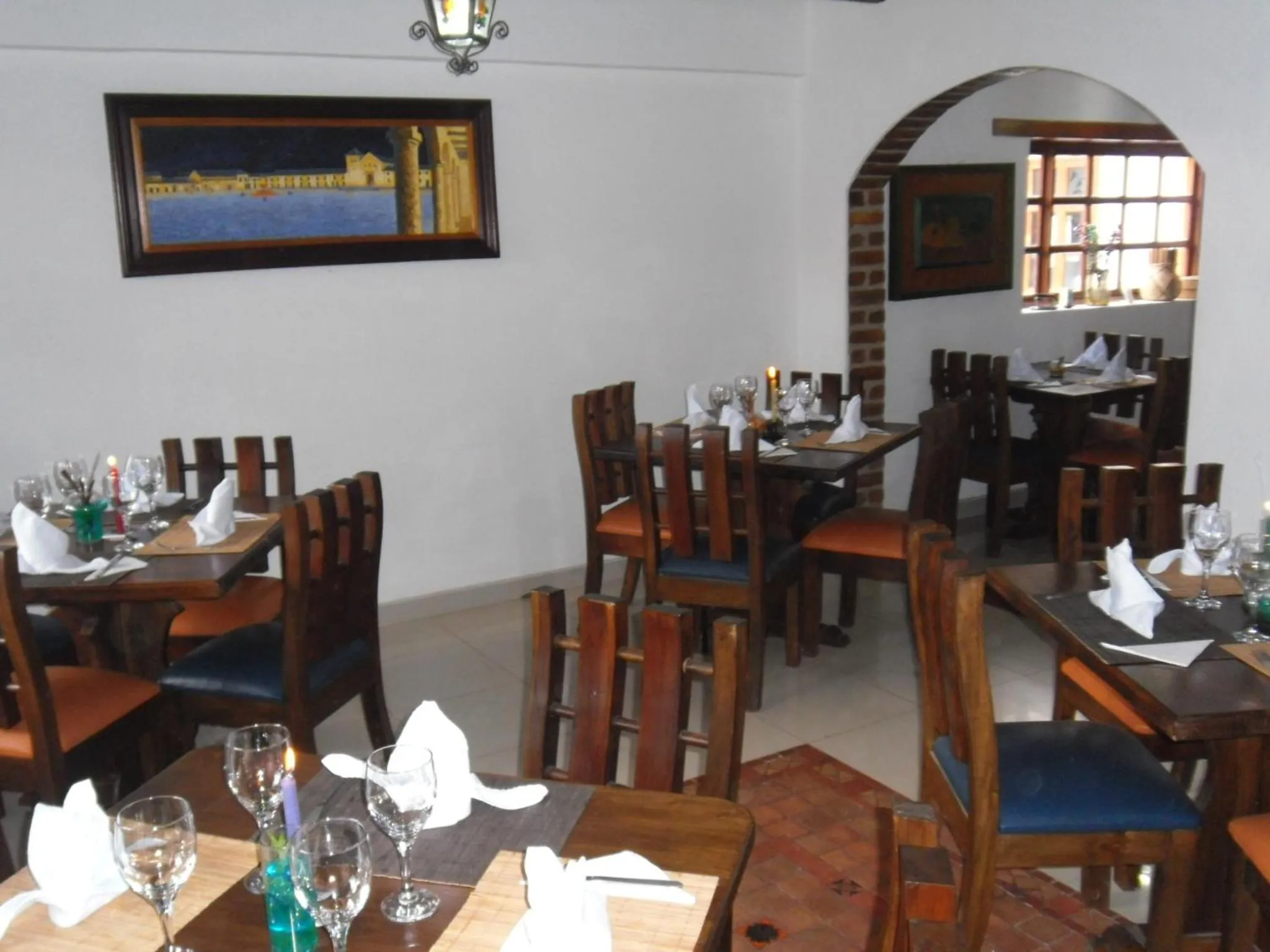 Restaurant/places to eat in Hotel Boutique Villa Roma