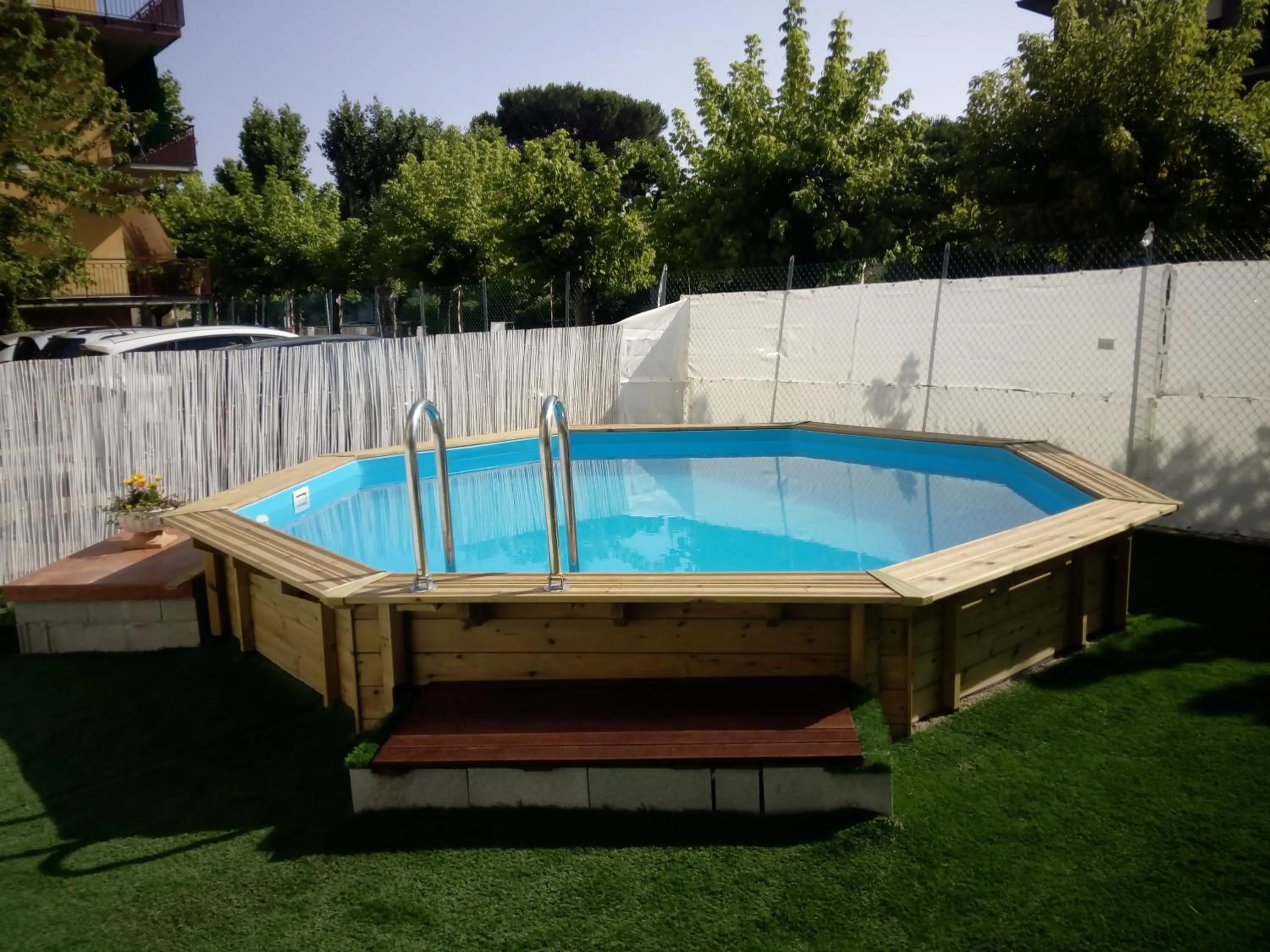 Garden in Hotel Antonella