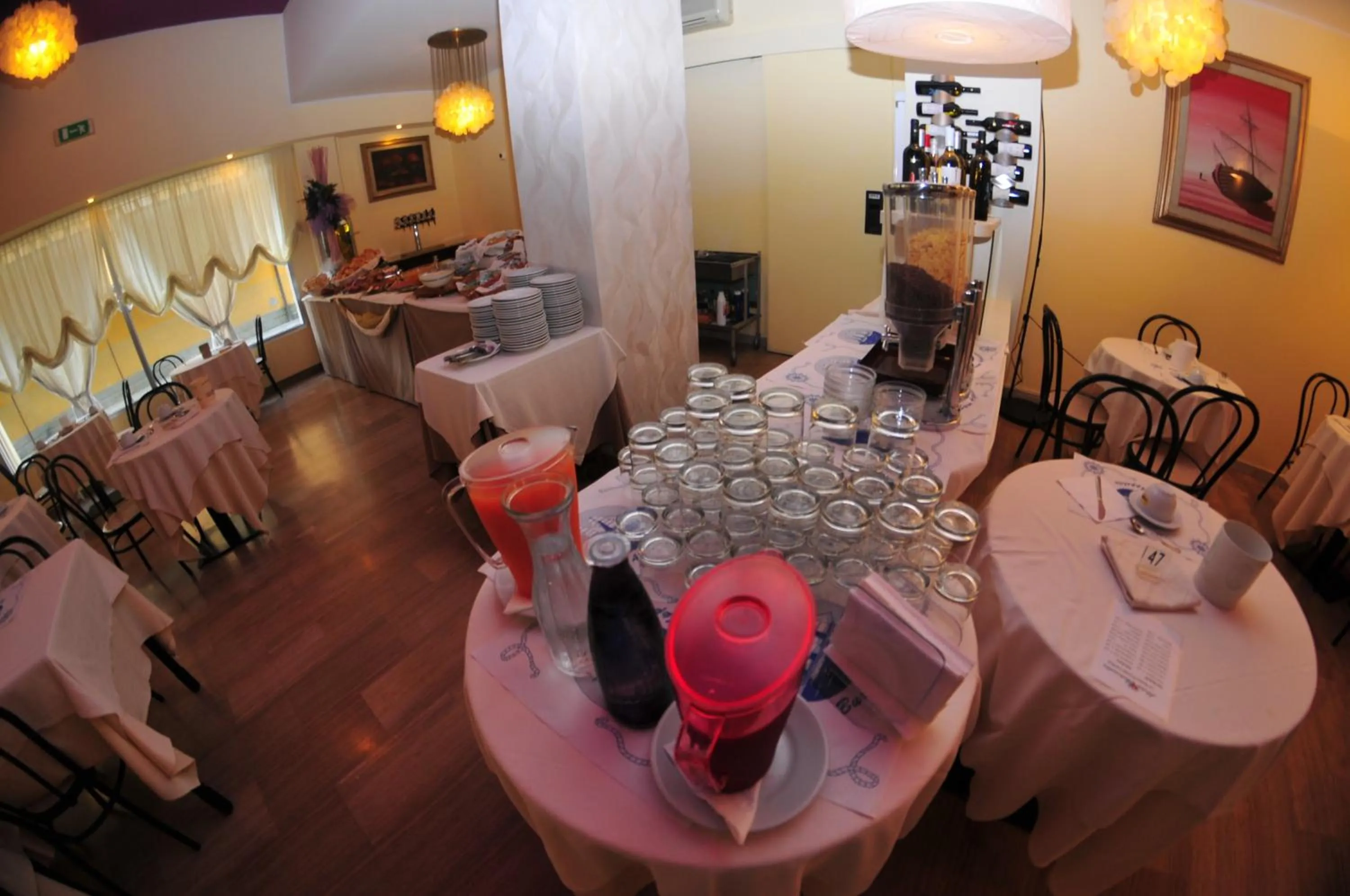 Italian breakfast in Hotel Antonella