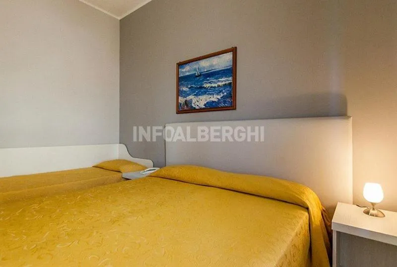 Bedroom, Bed in Hotel Antonella