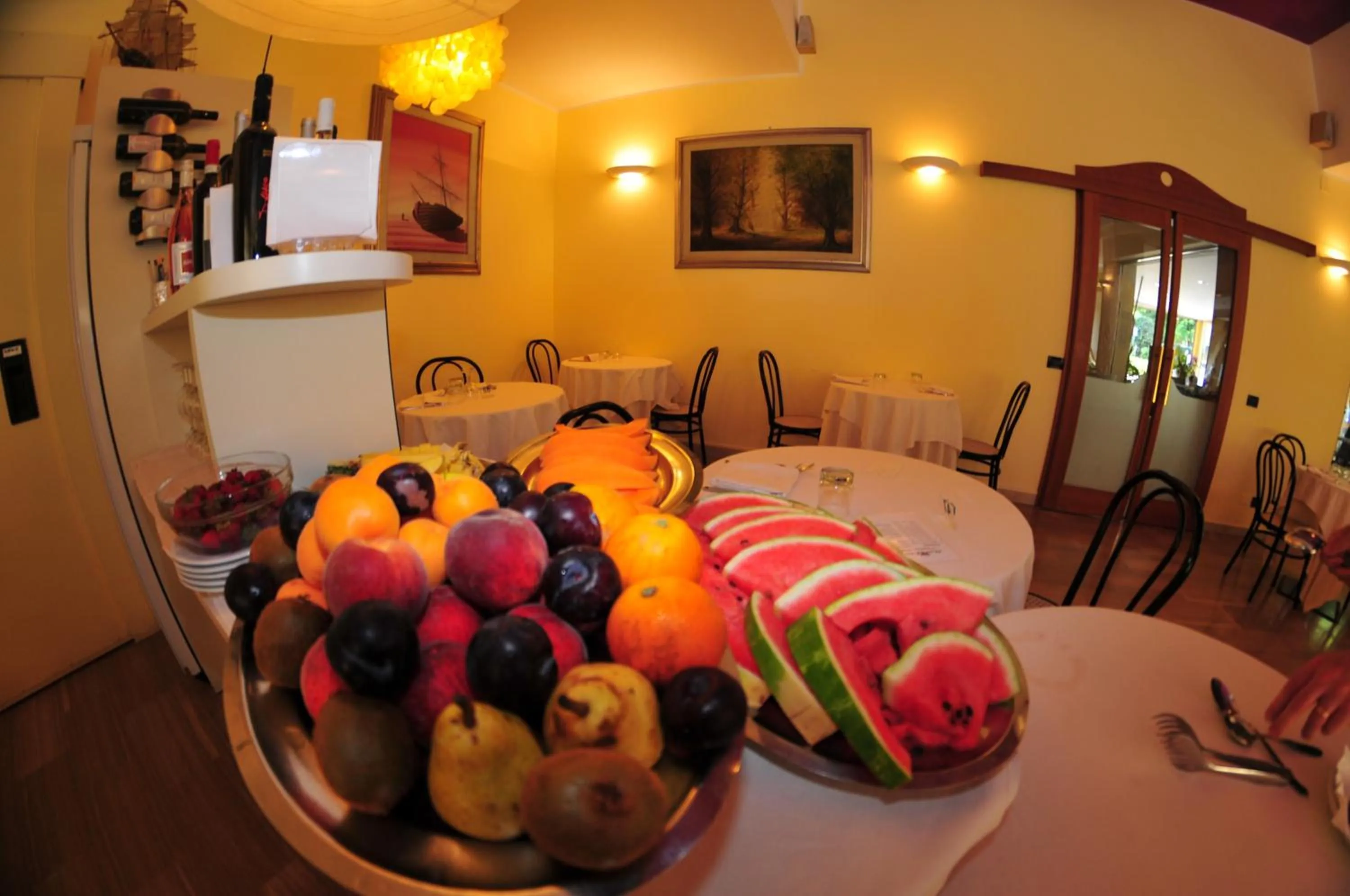 Food close-up in Hotel Antonella