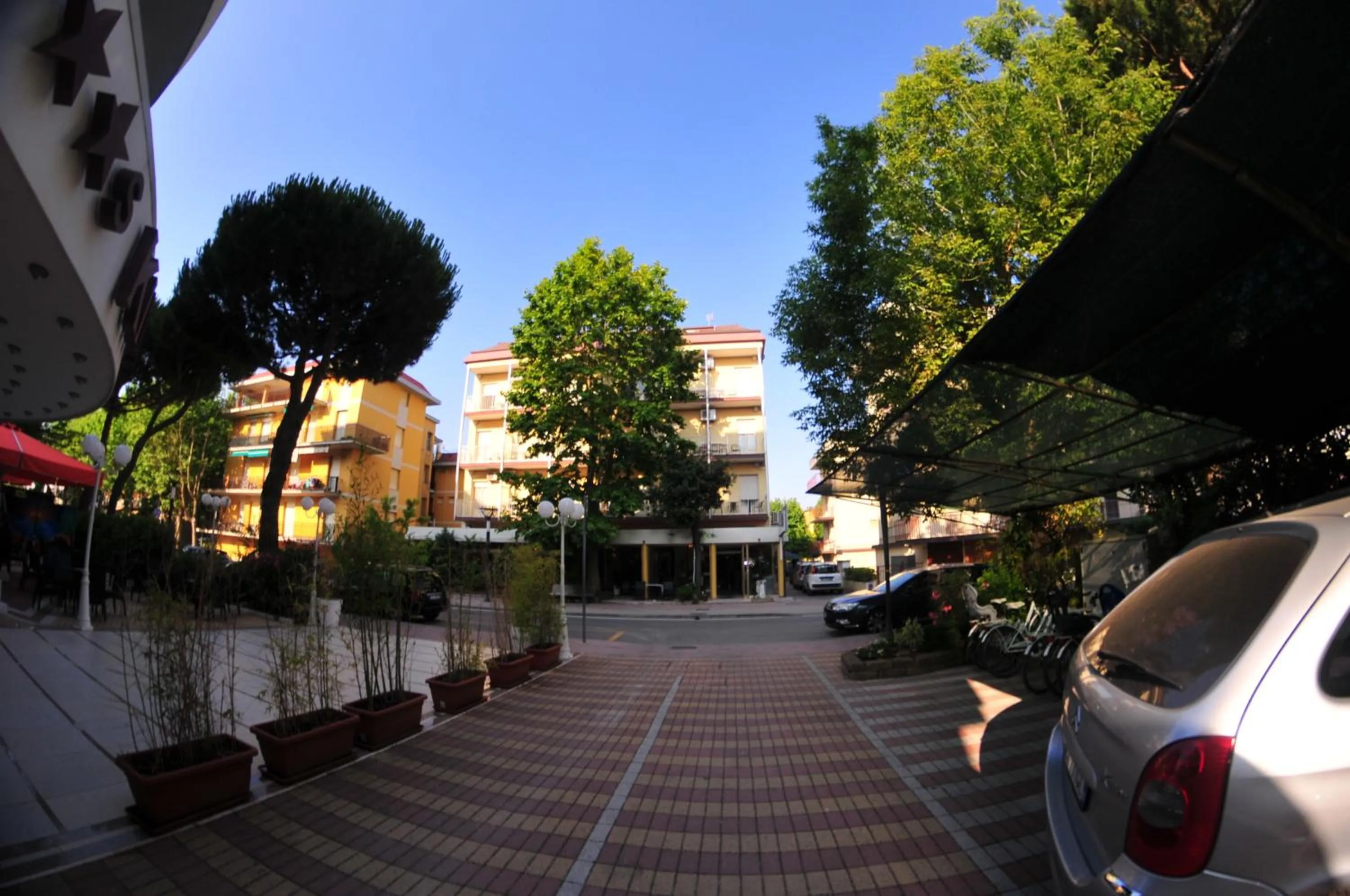 Property building in Hotel Antonella