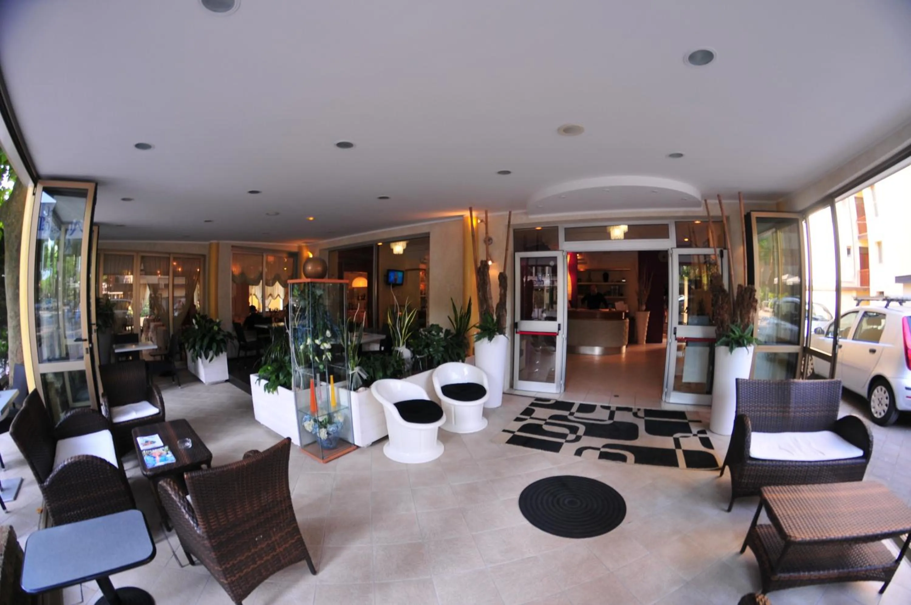 Garden in Hotel Antonella