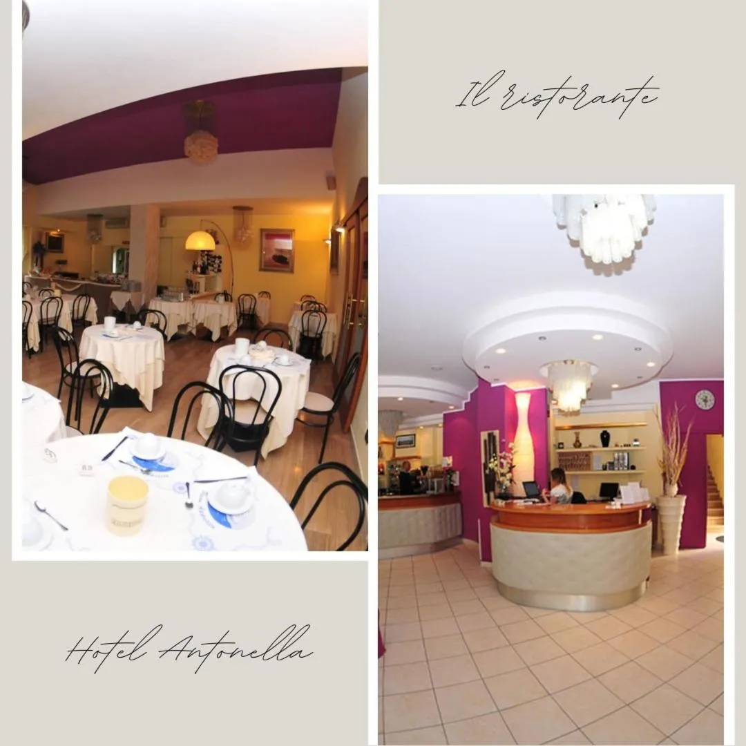 Lobby or reception in Hotel Antonella