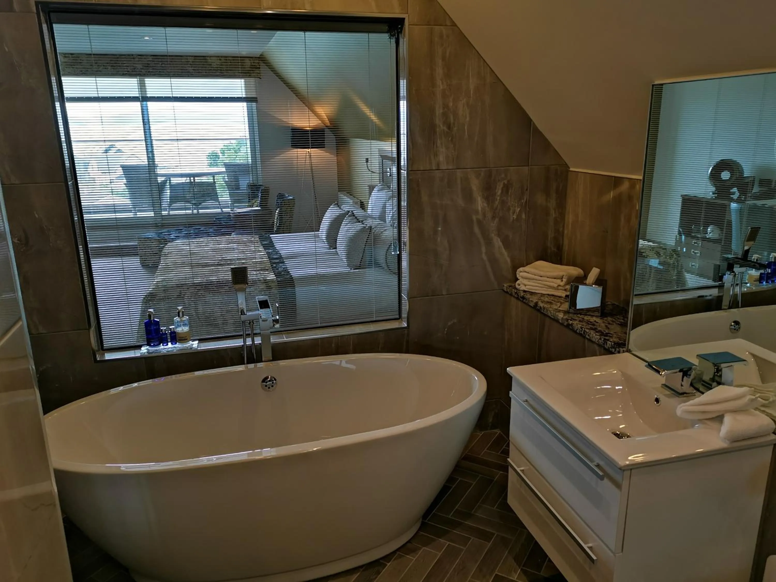 Bathroom in Seamill House Hotel
