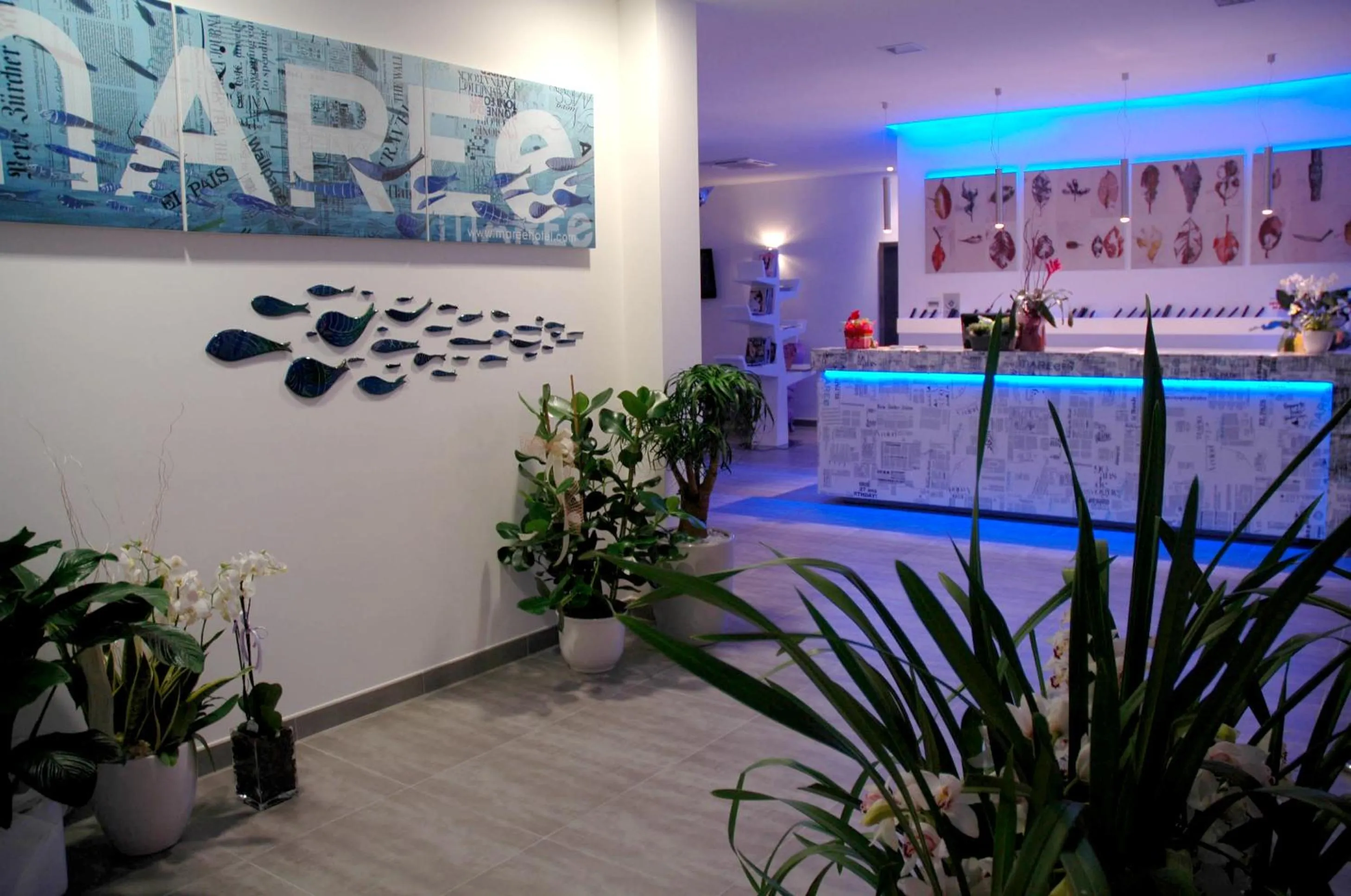 Lobby or reception in Maree Hotel