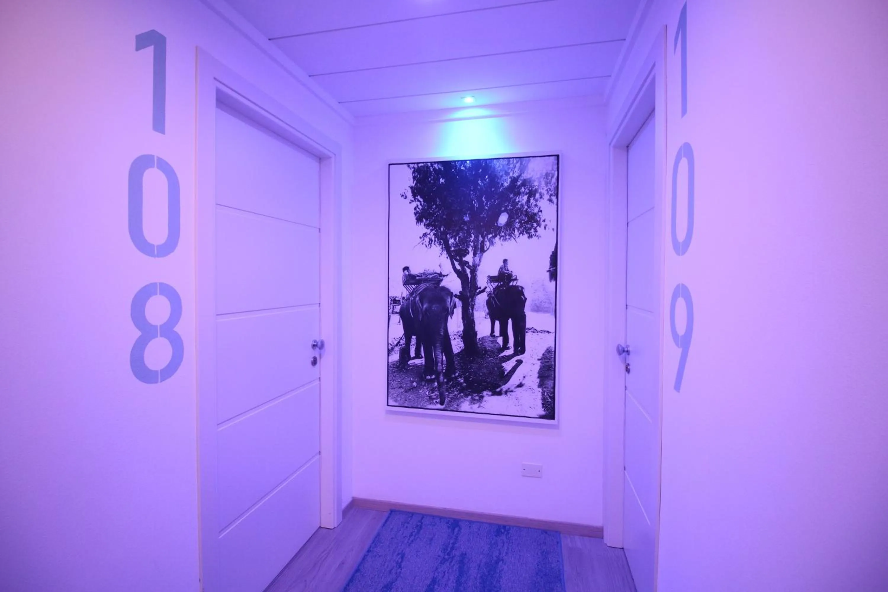 Decorative detail in Maree Hotel