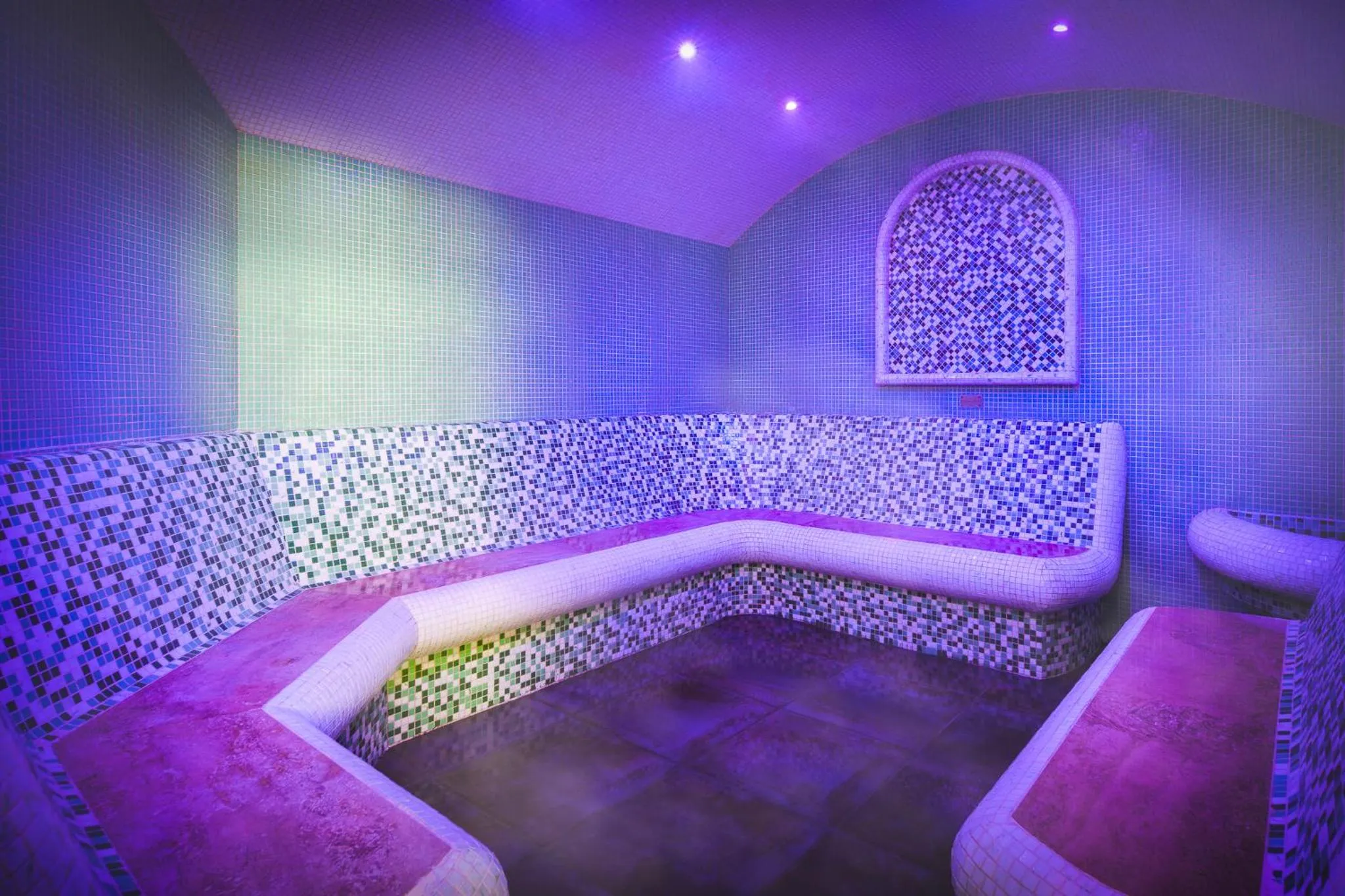 Steam room in Park & Spa Hotel Markovo