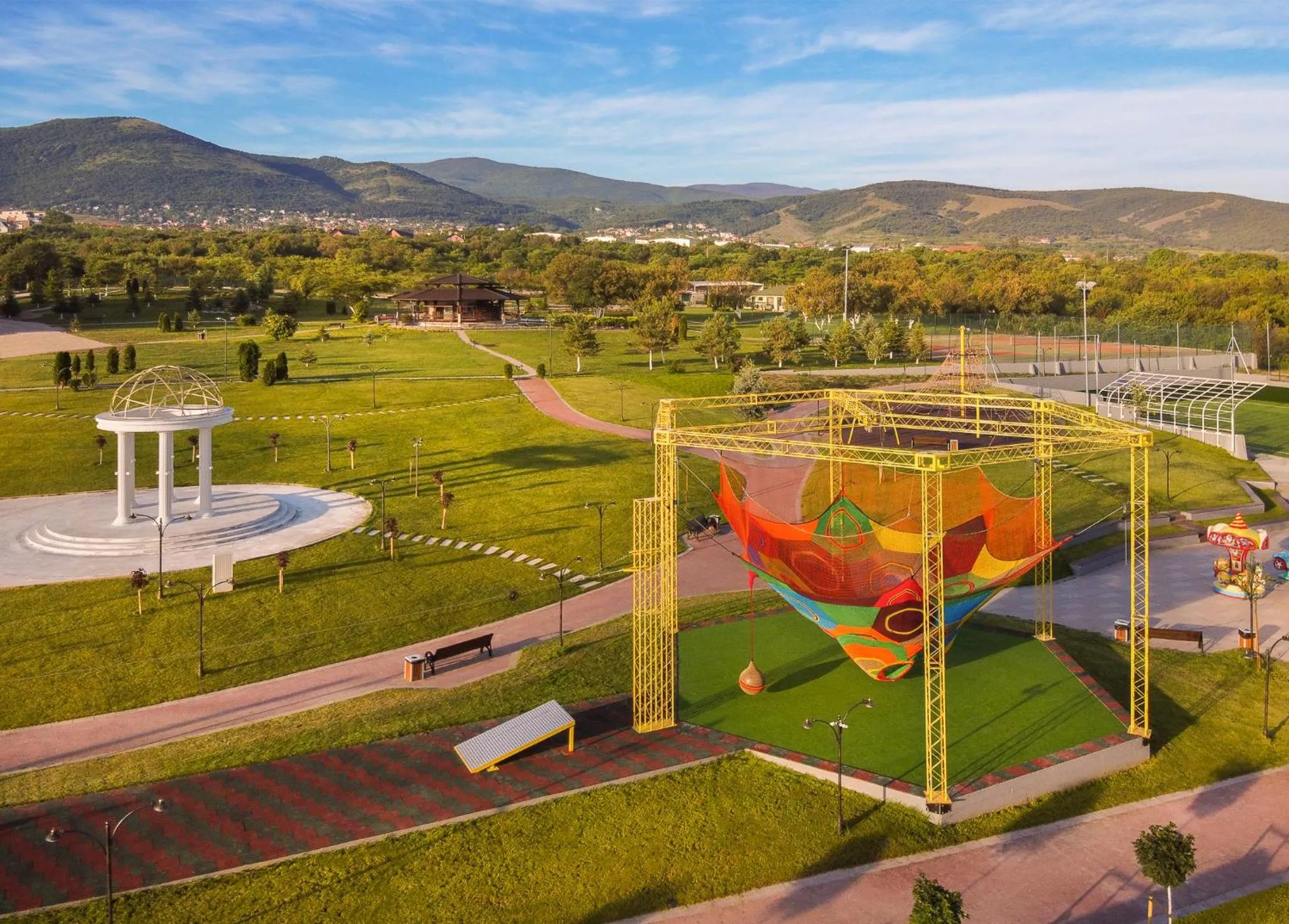 Children play ground in Park & Spa Hotel Markovo