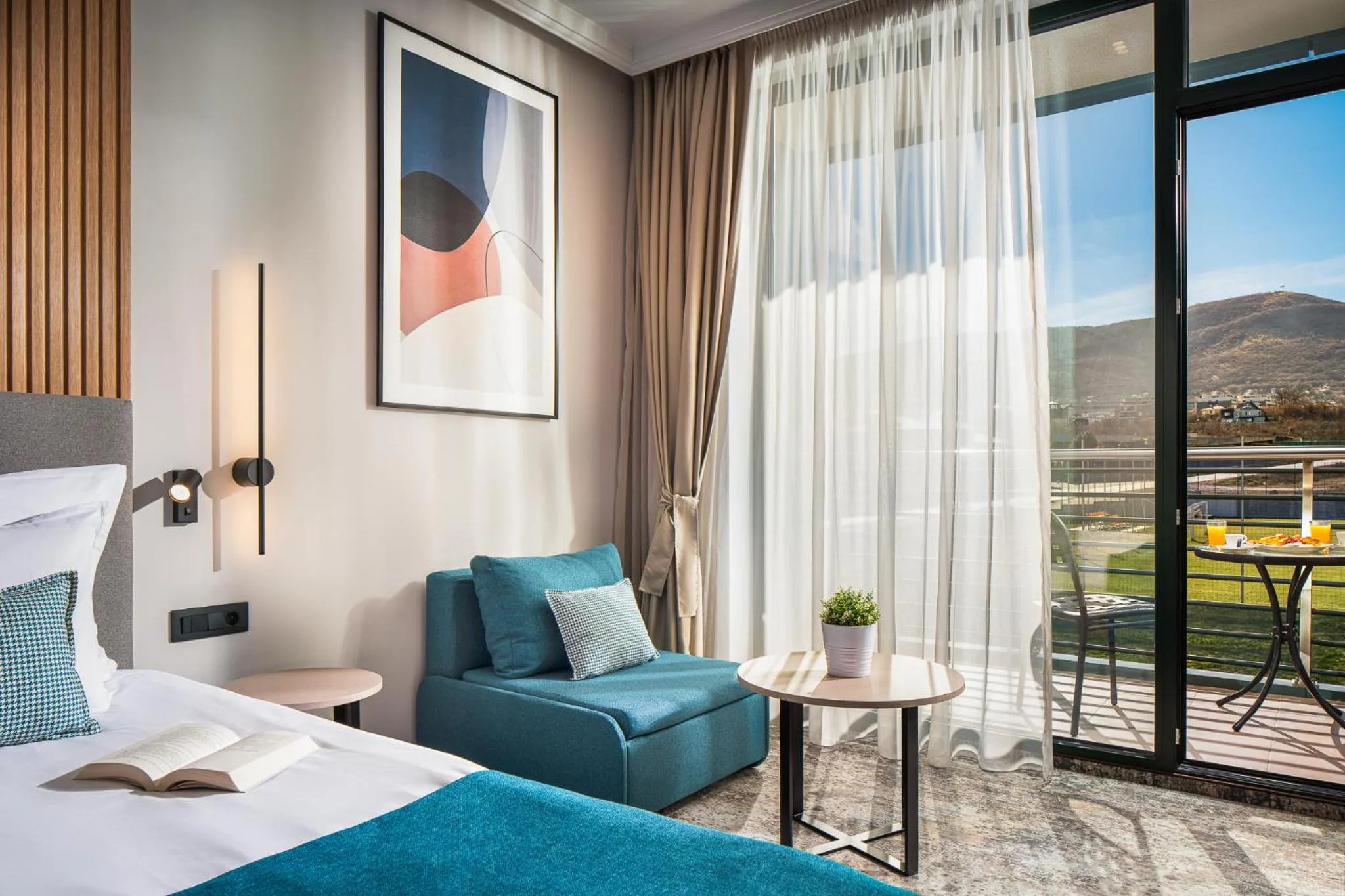 Bed in Park & Spa Hotel Markovo