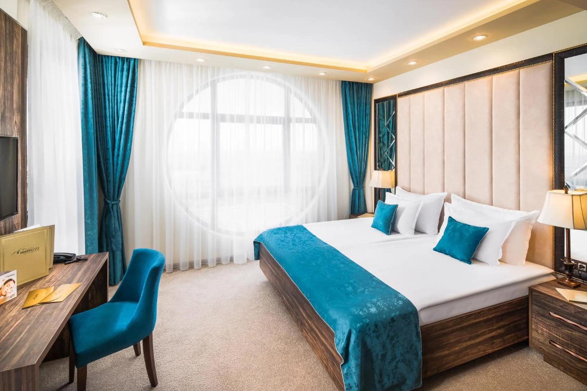 Bed in Park & Spa Hotel Markovo