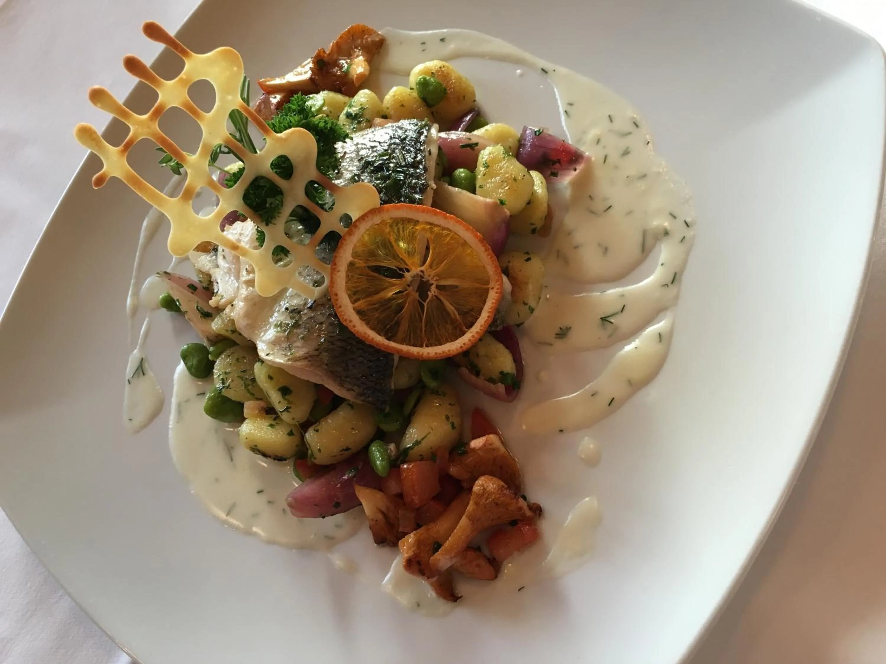 Food close-up in Hotel Engel