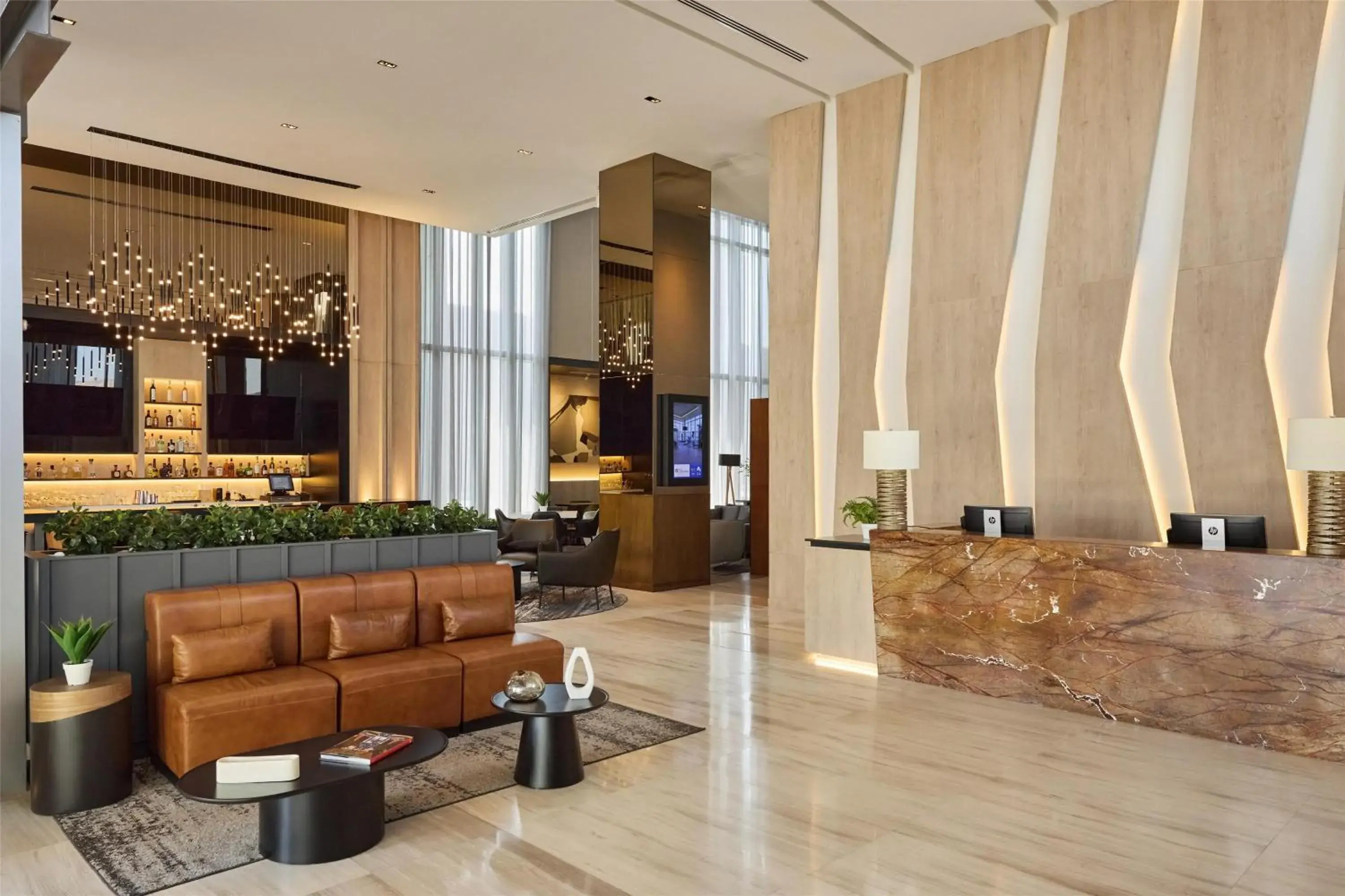 Lobby or reception in Hilton Garden Inn Chihuahua Lobby or reception in Hilton Garden Inn Chihuahua