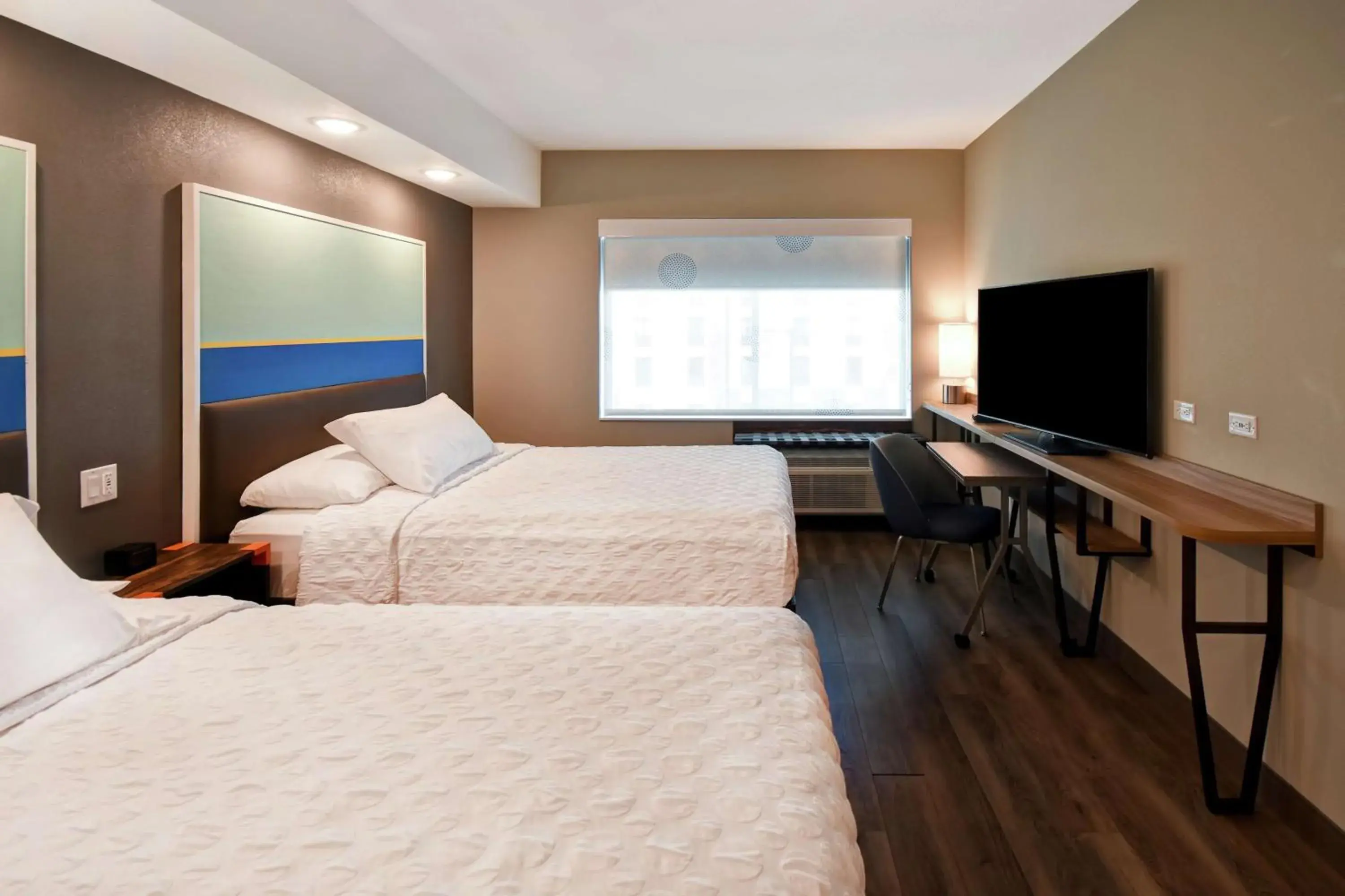 Bed in Tru By Hilton Salt Lake City Airport Bed in Tru By Hilton Salt Lake City Airport