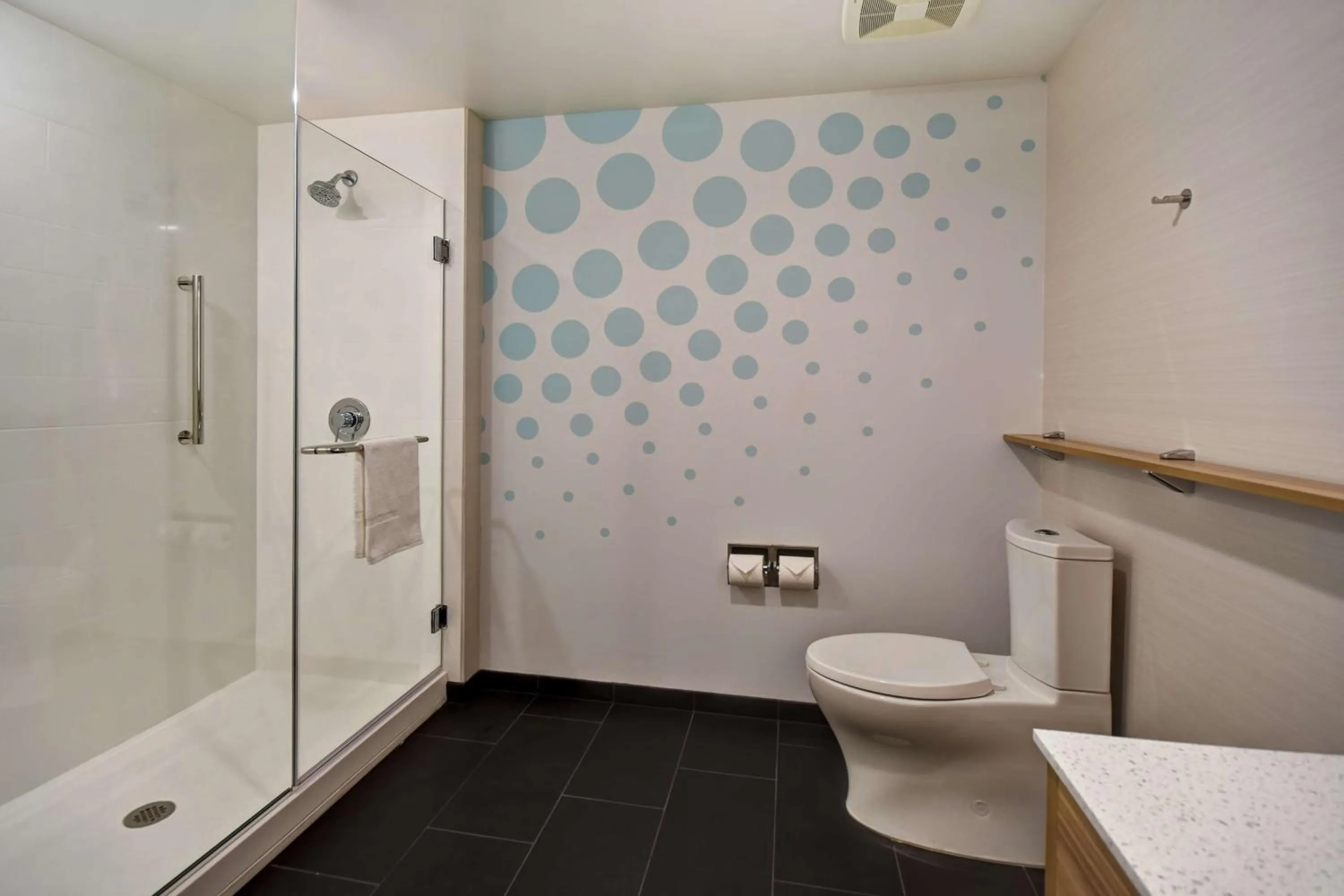 Bathroom in Tru By Hilton Salt Lake City Airport